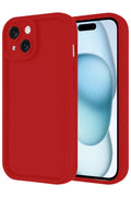 Apple iPhone 14 Uyumlu Kılıf Viera Silikon - Kırmızı