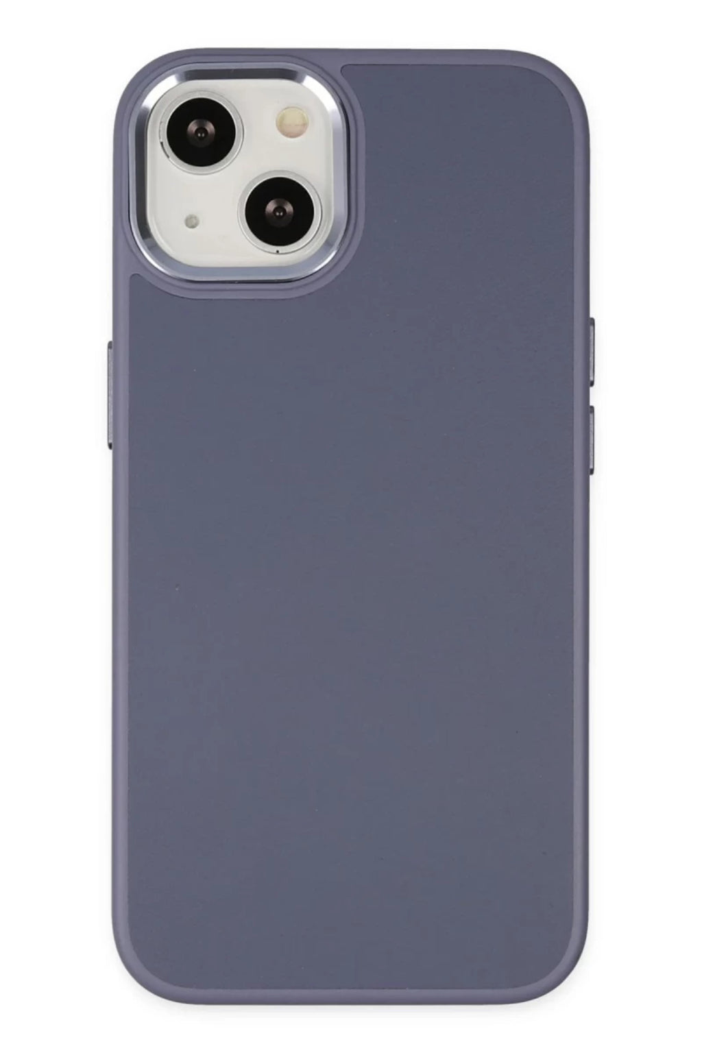 Apple iPhone 14 Plus Uyumlu Kılıf Asya Deri Silikon - Mor