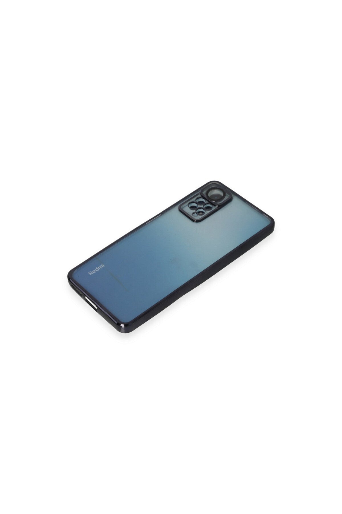 Xiaomi Redmi Note 11 Pro Uyumlu Kılıf Lensli Silikon - Siyah