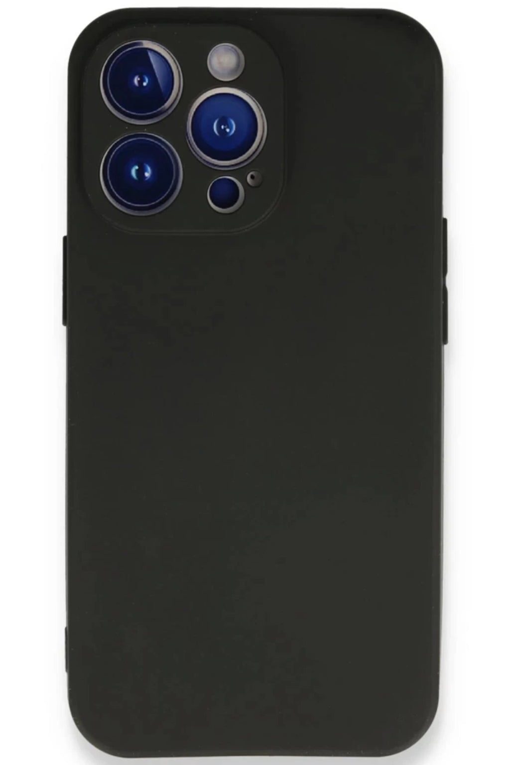 Apple iPhone 13 Pro Max Uyumlu Kılıf First Silikon - Siyah