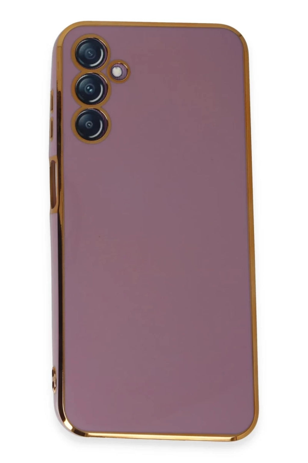 Samsung Galaxy M14 5G Uyumlu Kılıf Volet Silikon - Mor