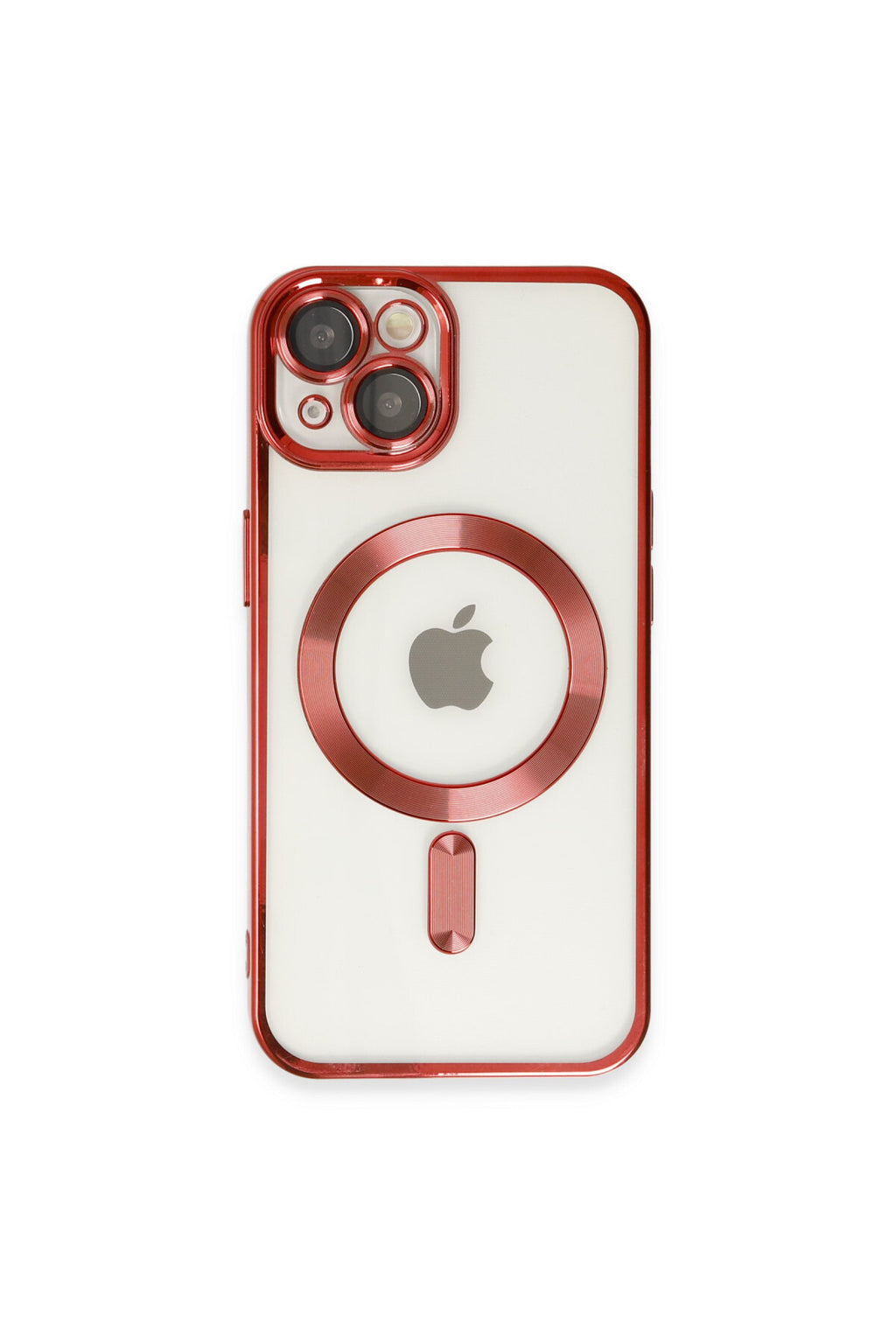 Apple iPhone 14 Uyumlu Kılıf Kross Magneticsafe Kapak - Kırmızı
