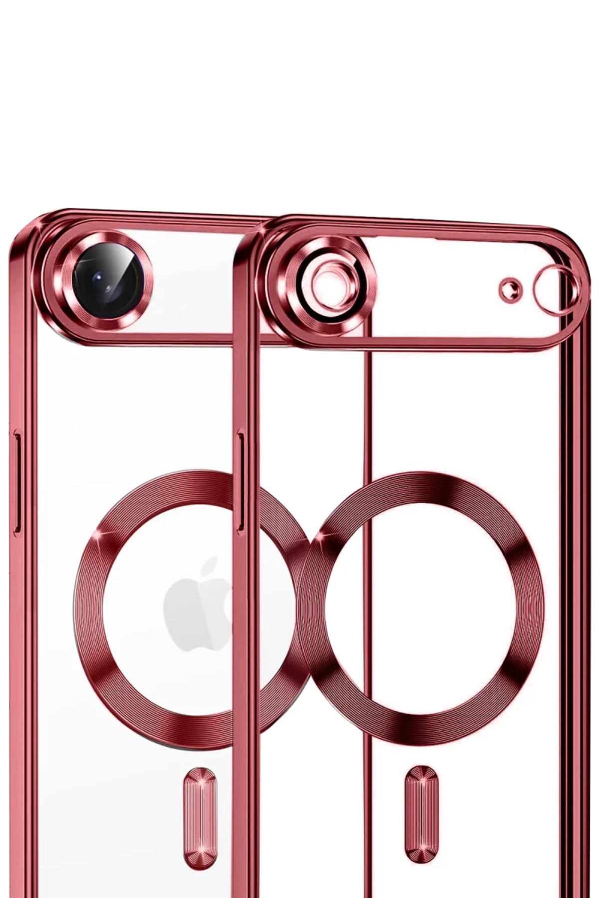 Apple iPhone 17 Air Uyumlu Kross Magneticsafe Kapak - Kırmızı