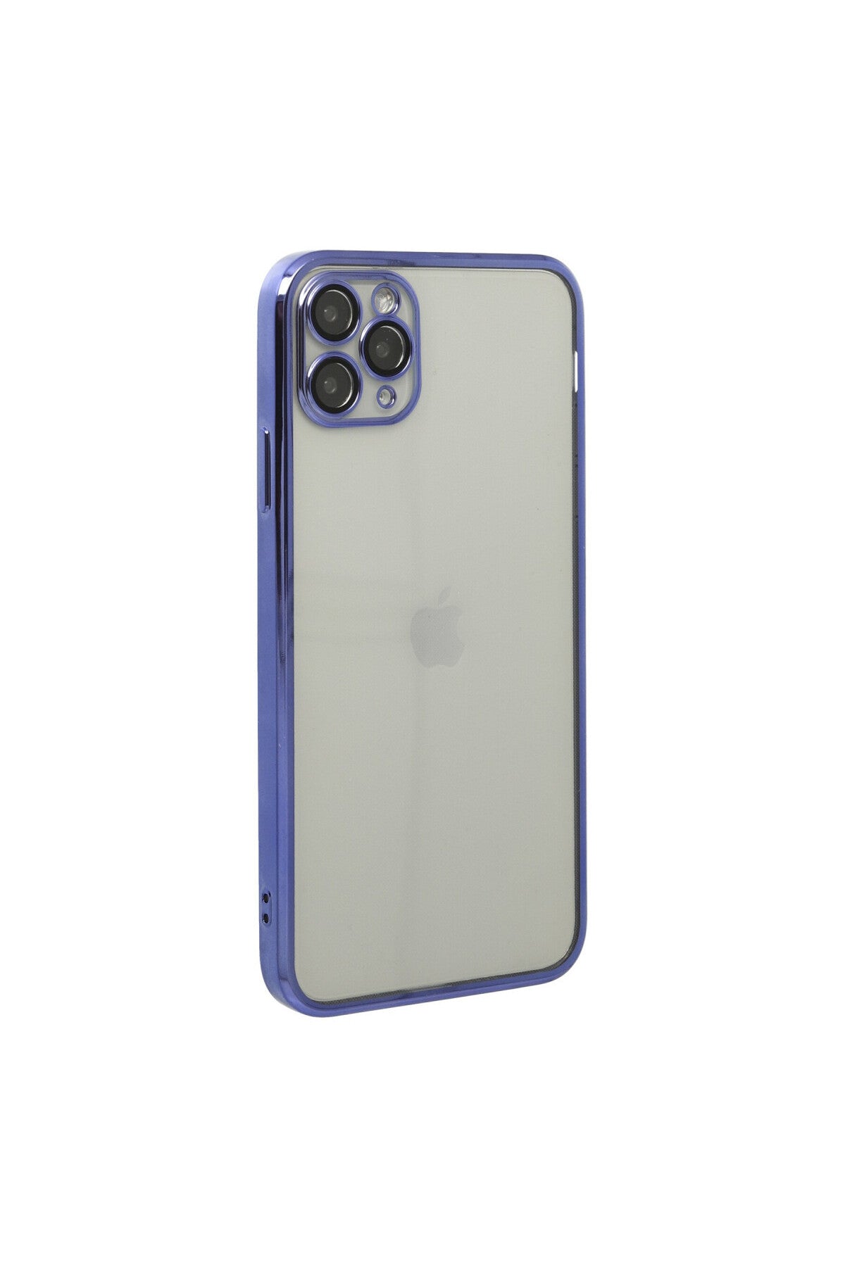 Apple iPhone 11 Pro Uyumlu Kılıf Lensli Silikon - Mor