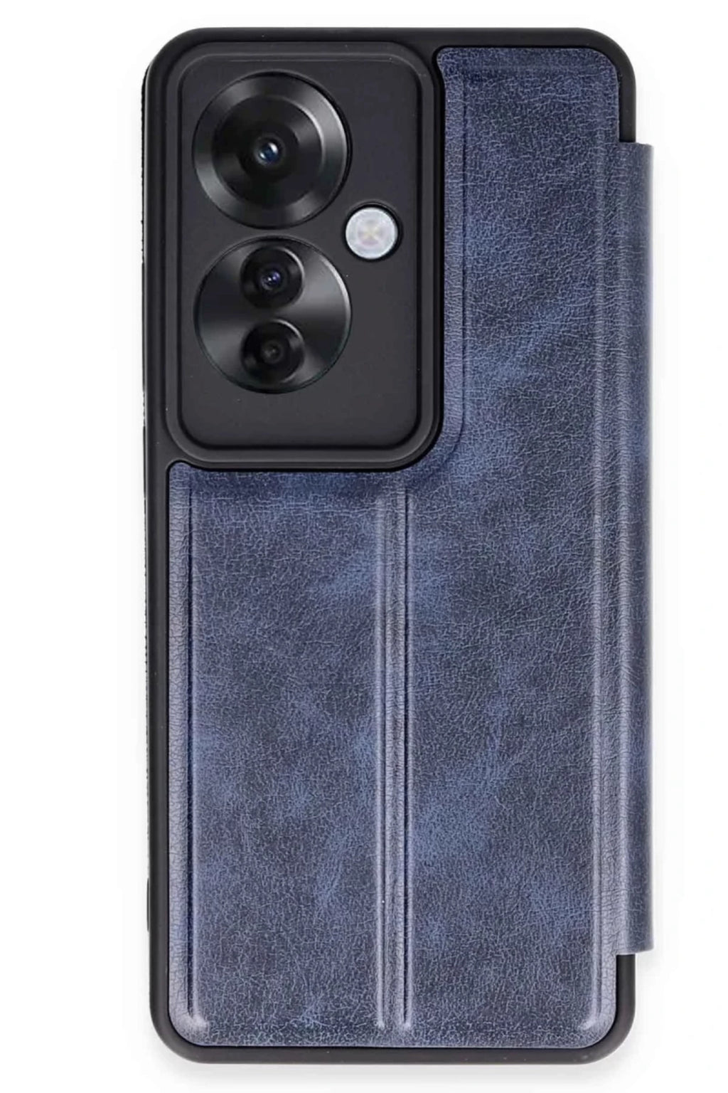 Oppo Reno 11F Uyumlu Kılıf Flip Cover - Lacivert