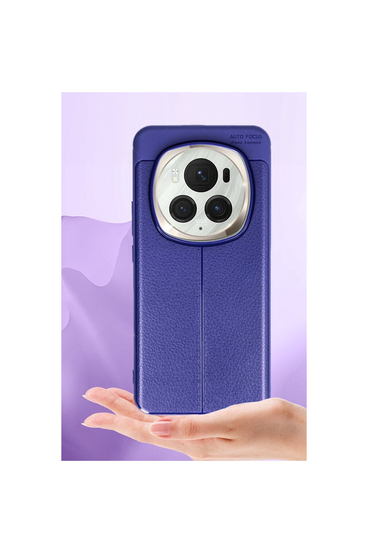 Huawei Honor Magic 6 Pro Uyumlu Kılıf Auto Focus Kapak - Koyu Yeşil