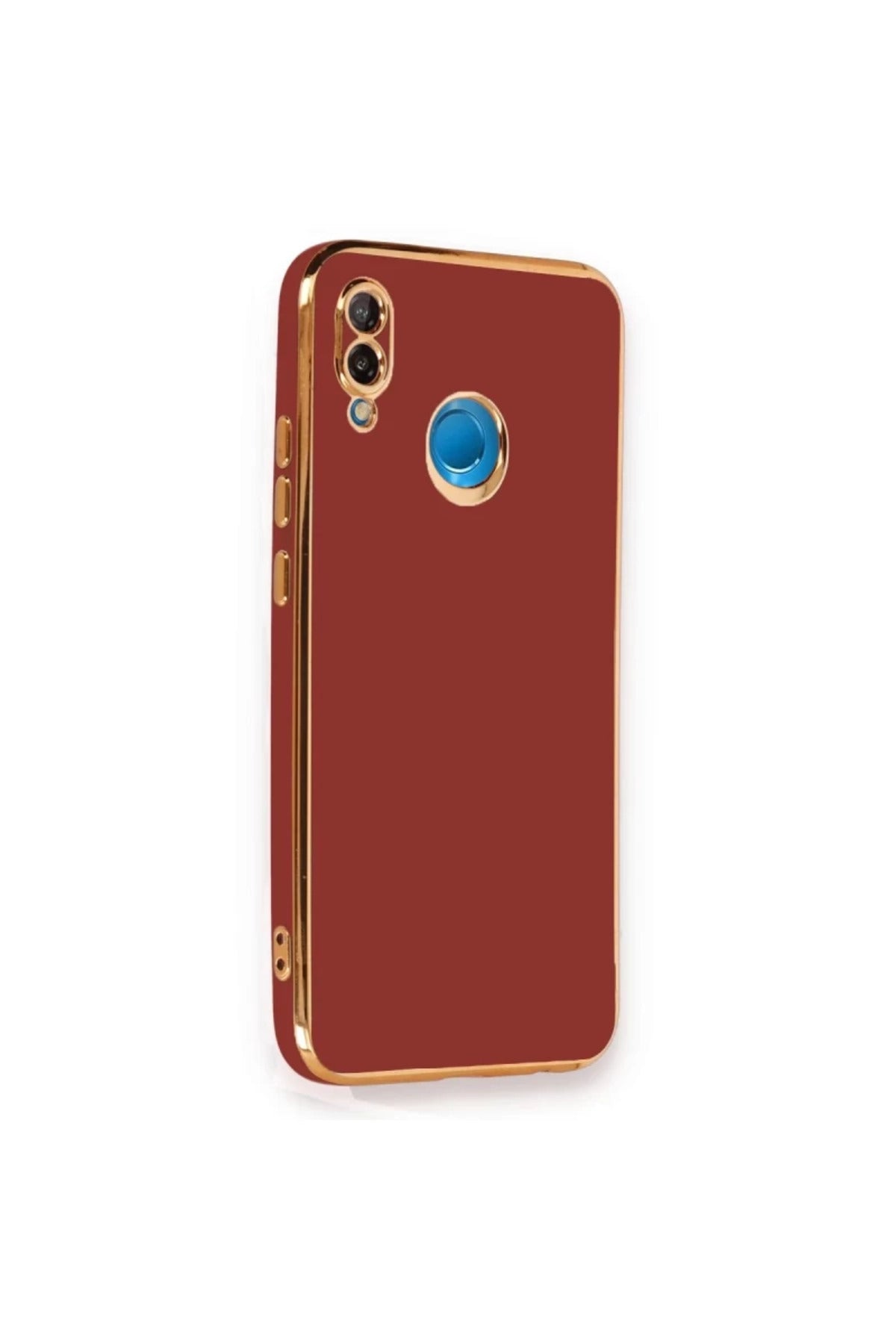Huawei P20 Lite Uyumlu Kılıf Volet Silikon - Kırmızı
