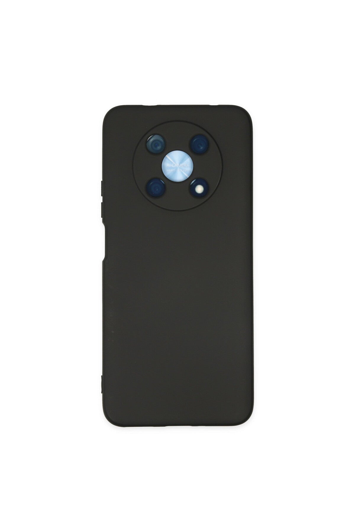 Huawei Nova Y90 Uyumlu Kılıf Nano içi Kadife Silikon - Siyah