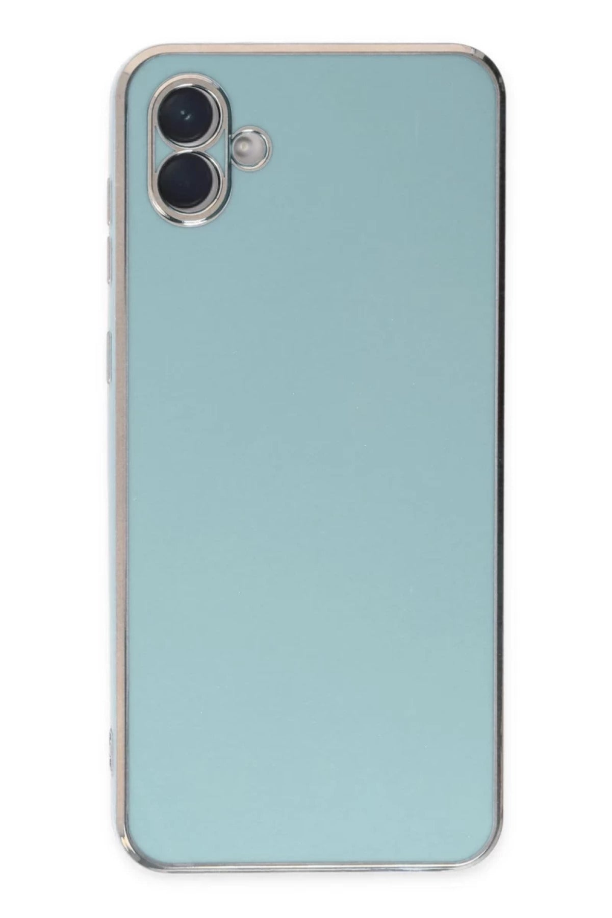 Samsung Galaxy A04 Uyumlu Kılıf Volet Silikon - Açık Yeşil