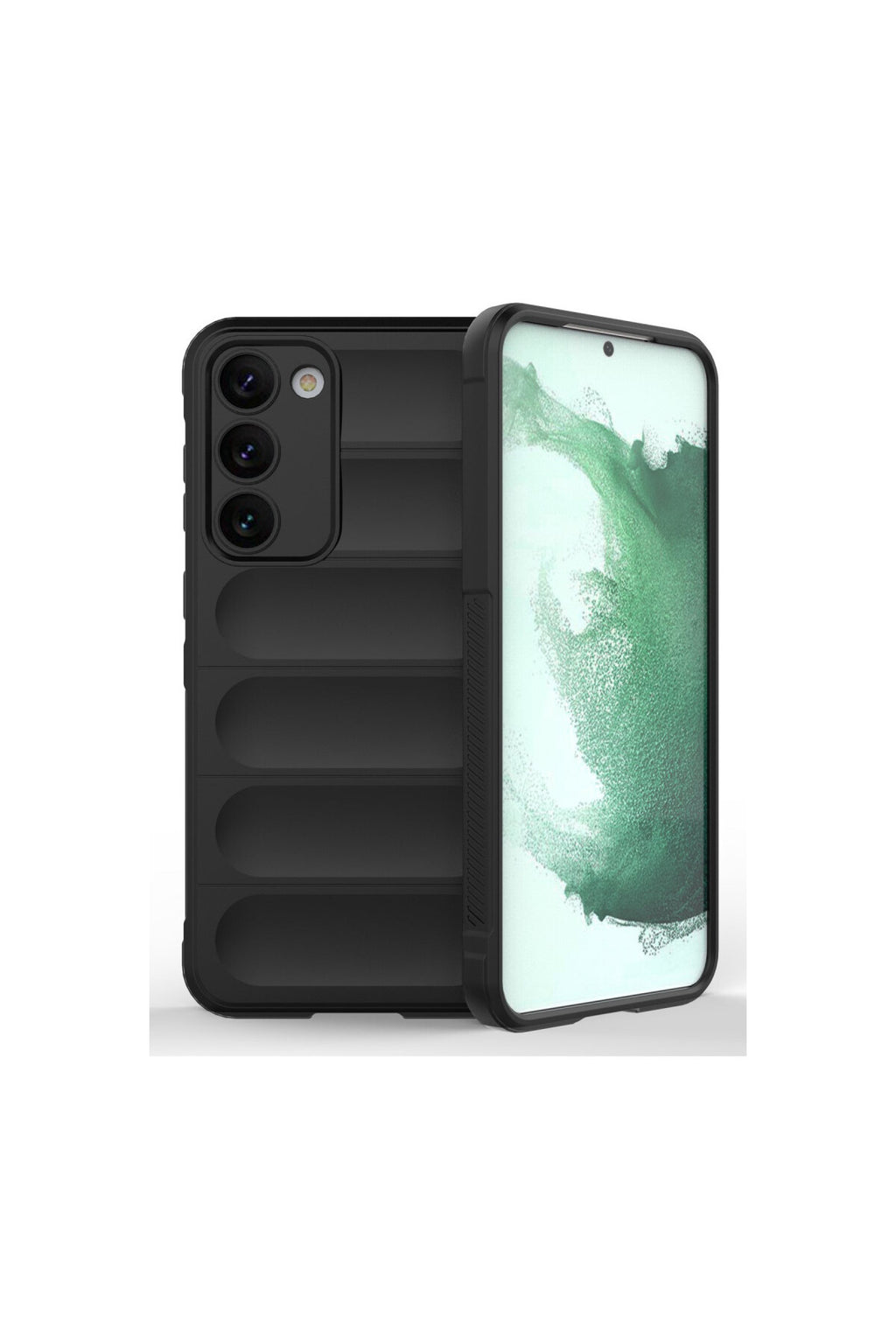 Samsung Galaxy S23 Plus Uyumlu Kılıf Optimum Silikon - Siyah