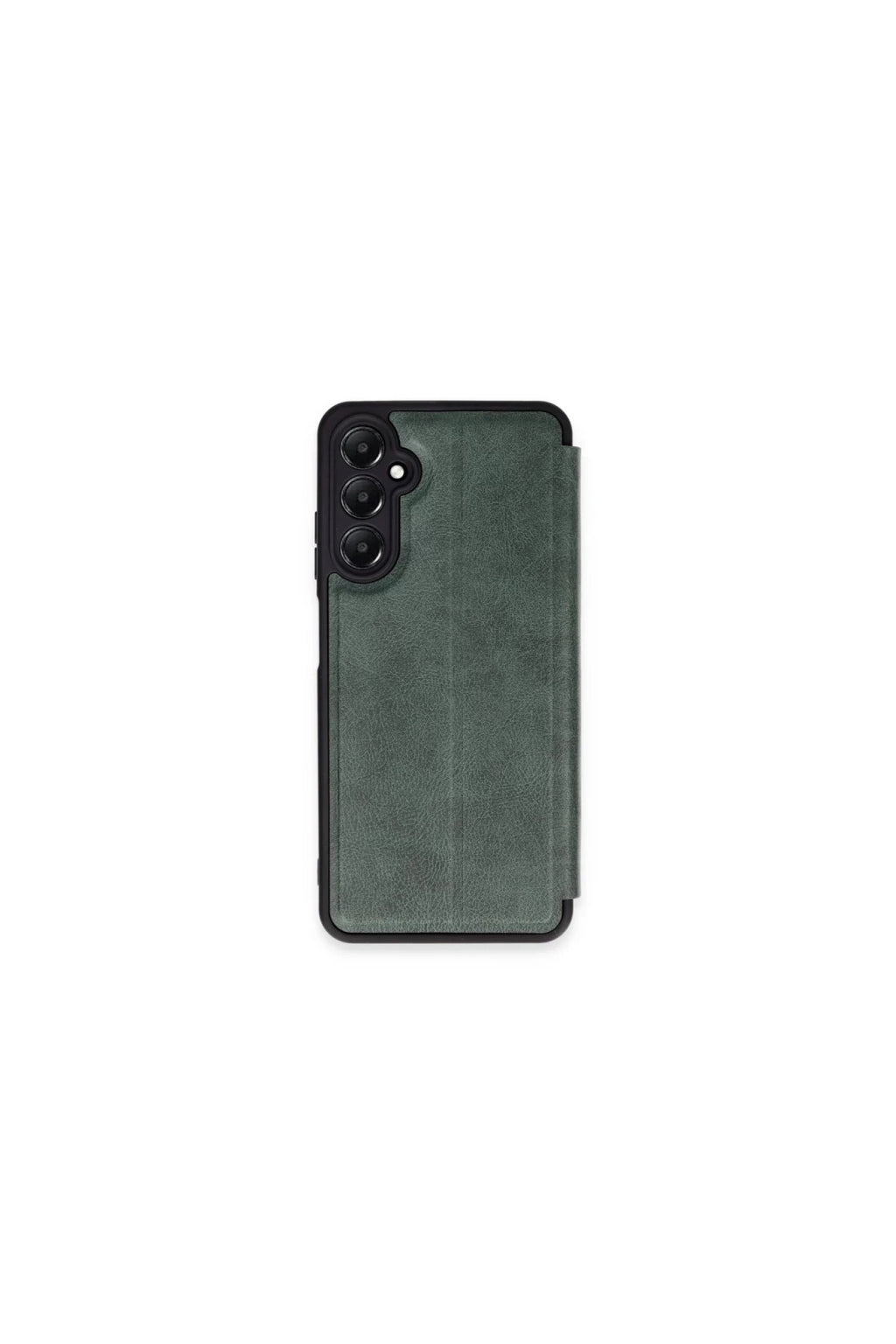 Samsung Galaxy S24 FE Uyumlu Kılıf Flip Cover - Koyu Yeşil