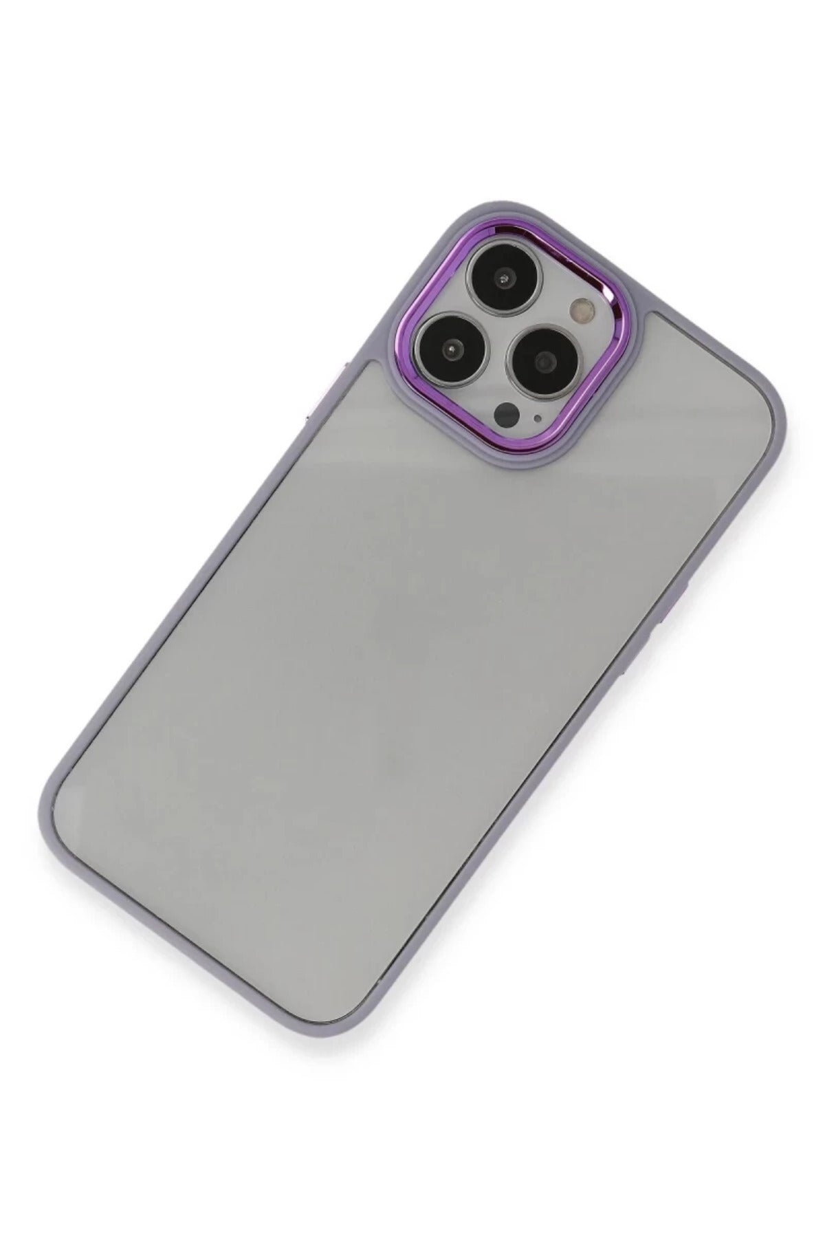 Apple iPhone 14 Pro Uyumlu Kılıf Dora Kapak - Lila