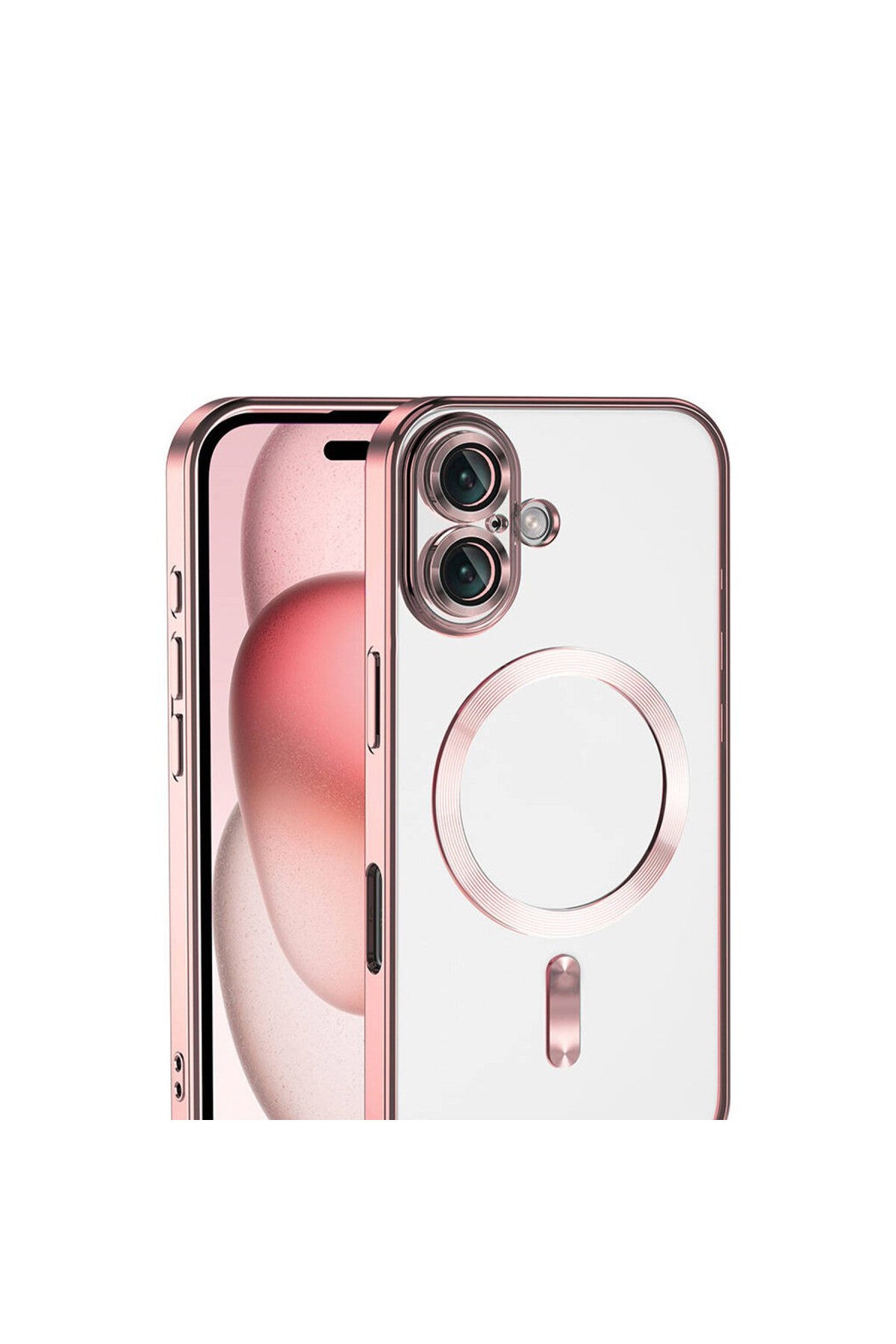 Apple iPhone 17 Uyumlu Kross Magneticsafe Kapak - Rose