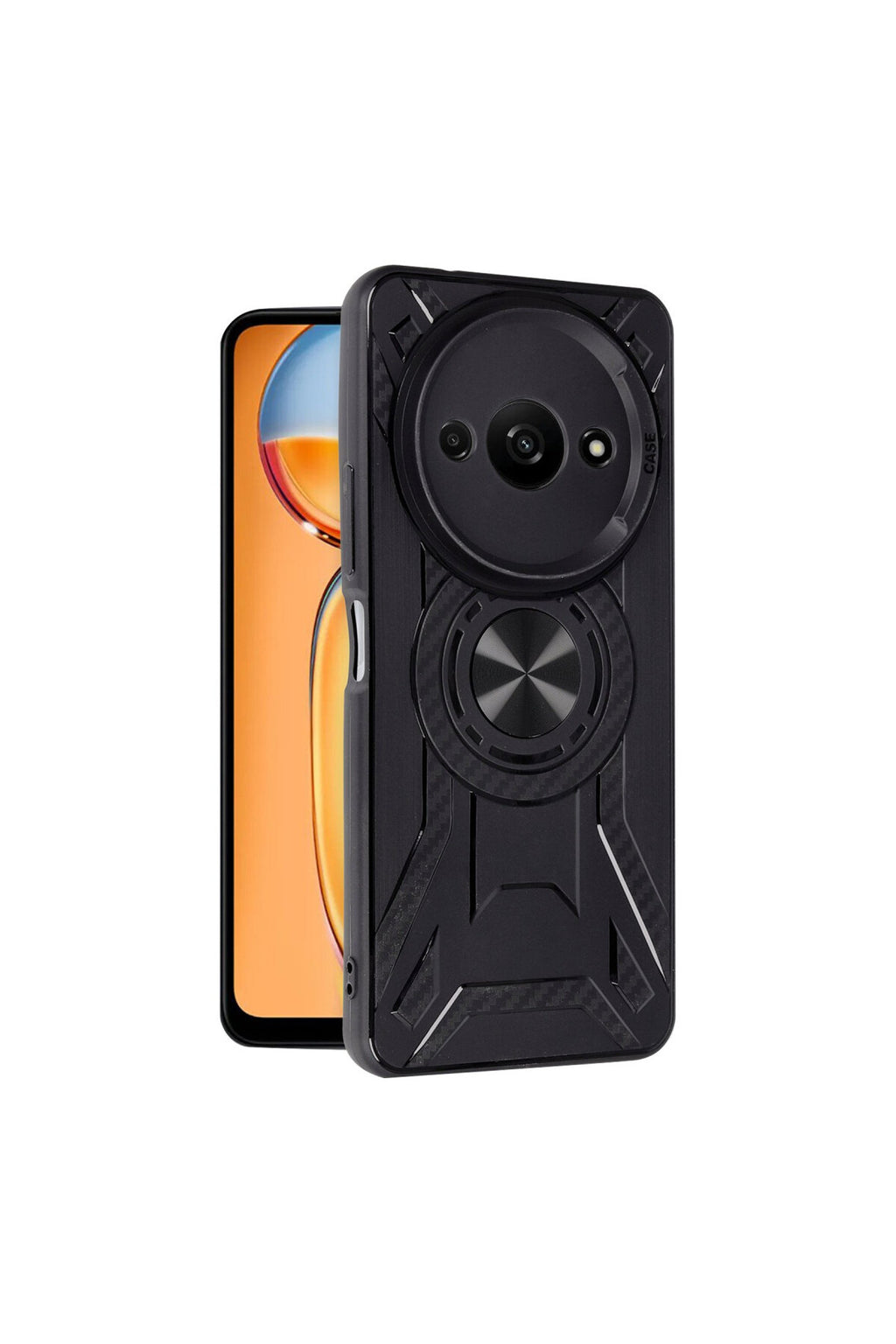 Xiaomi Redmi A3 4G Uyumlu Kılıf Lincoln Silikon - Siyah