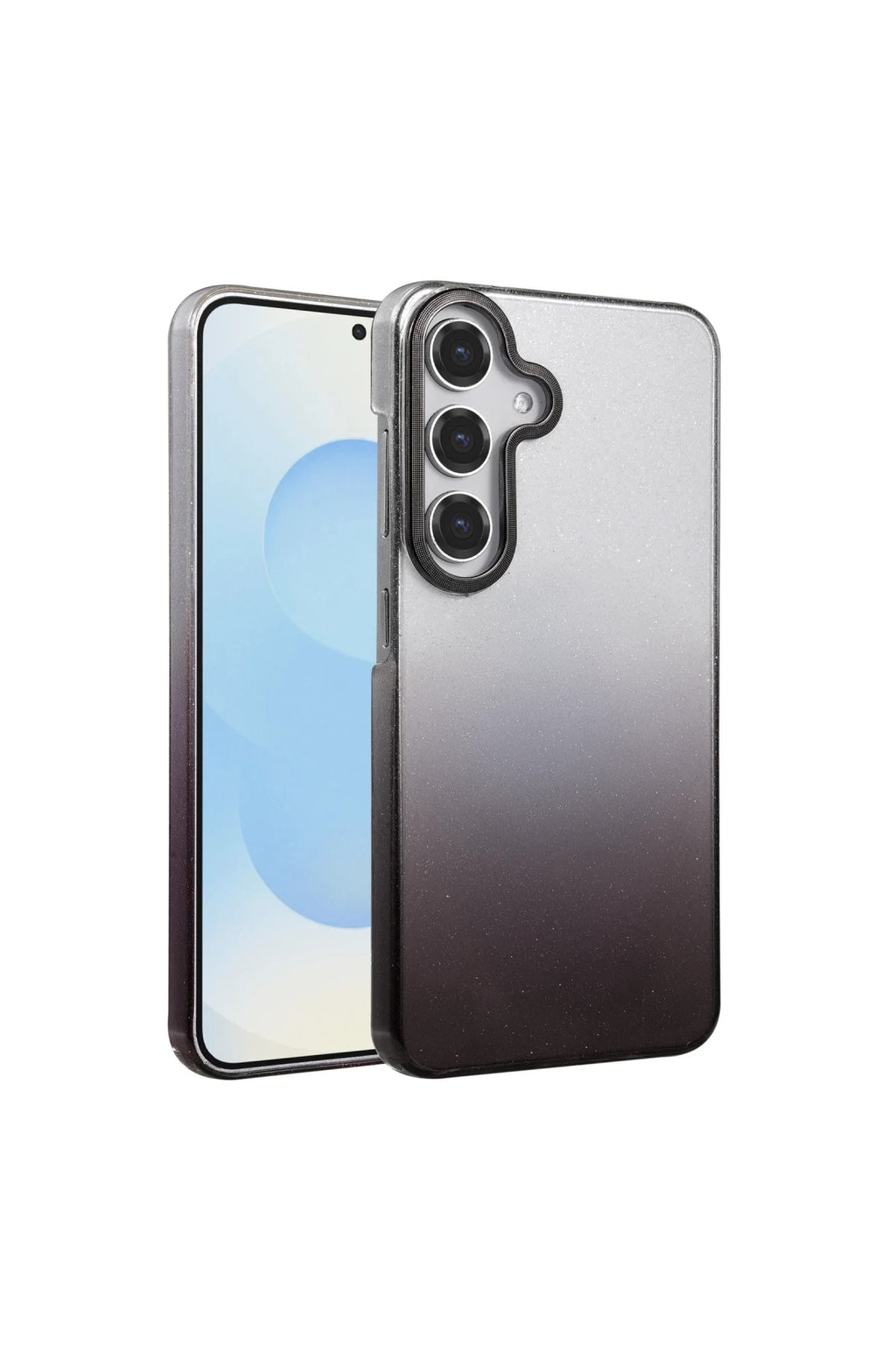 Samsung Galaxy A55 5G Uyumlu Glossy Kapak - Siyah