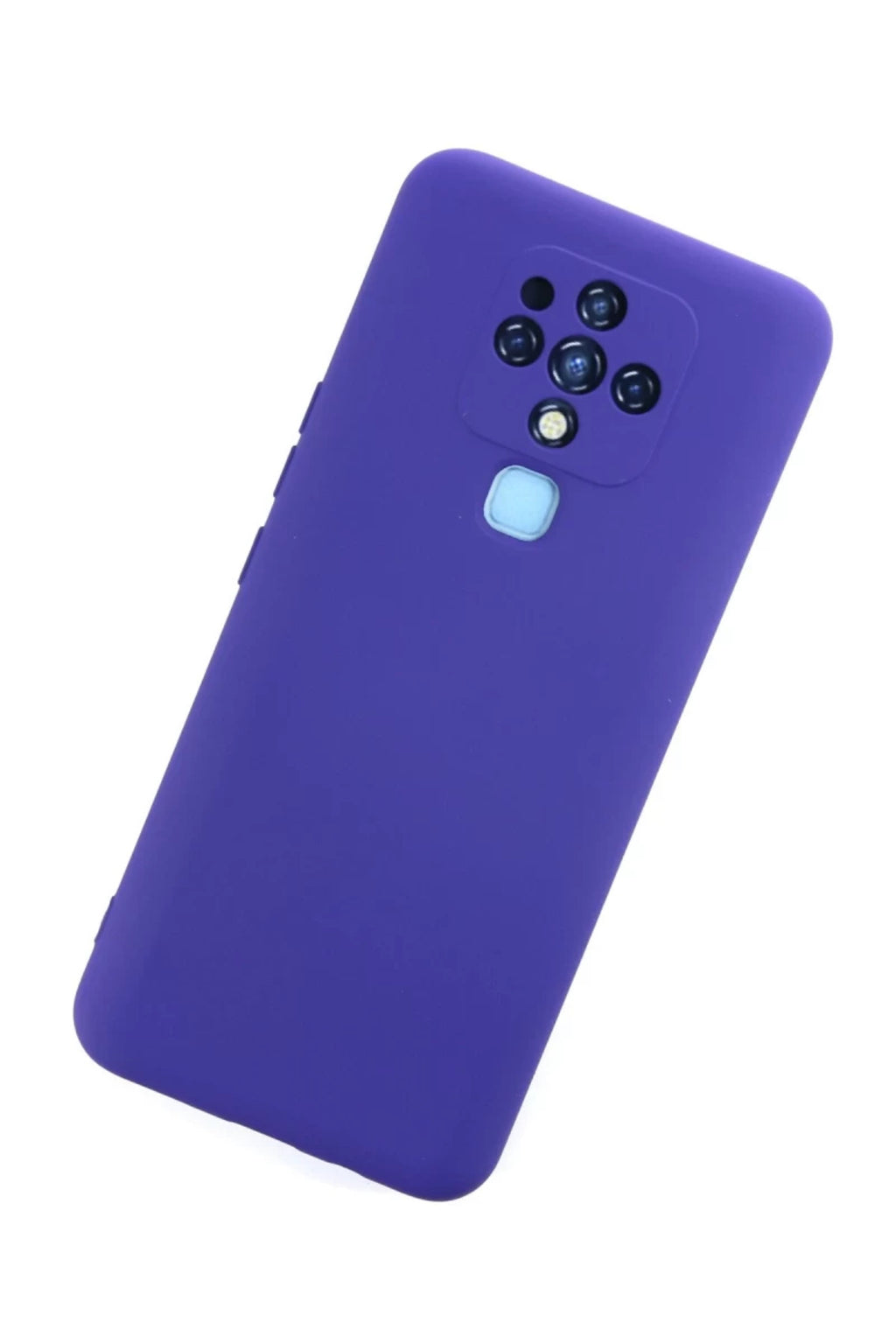 Tecno Camon 16 Uyumlu Kılıf Nano içi Kadife Silikon - Mor
