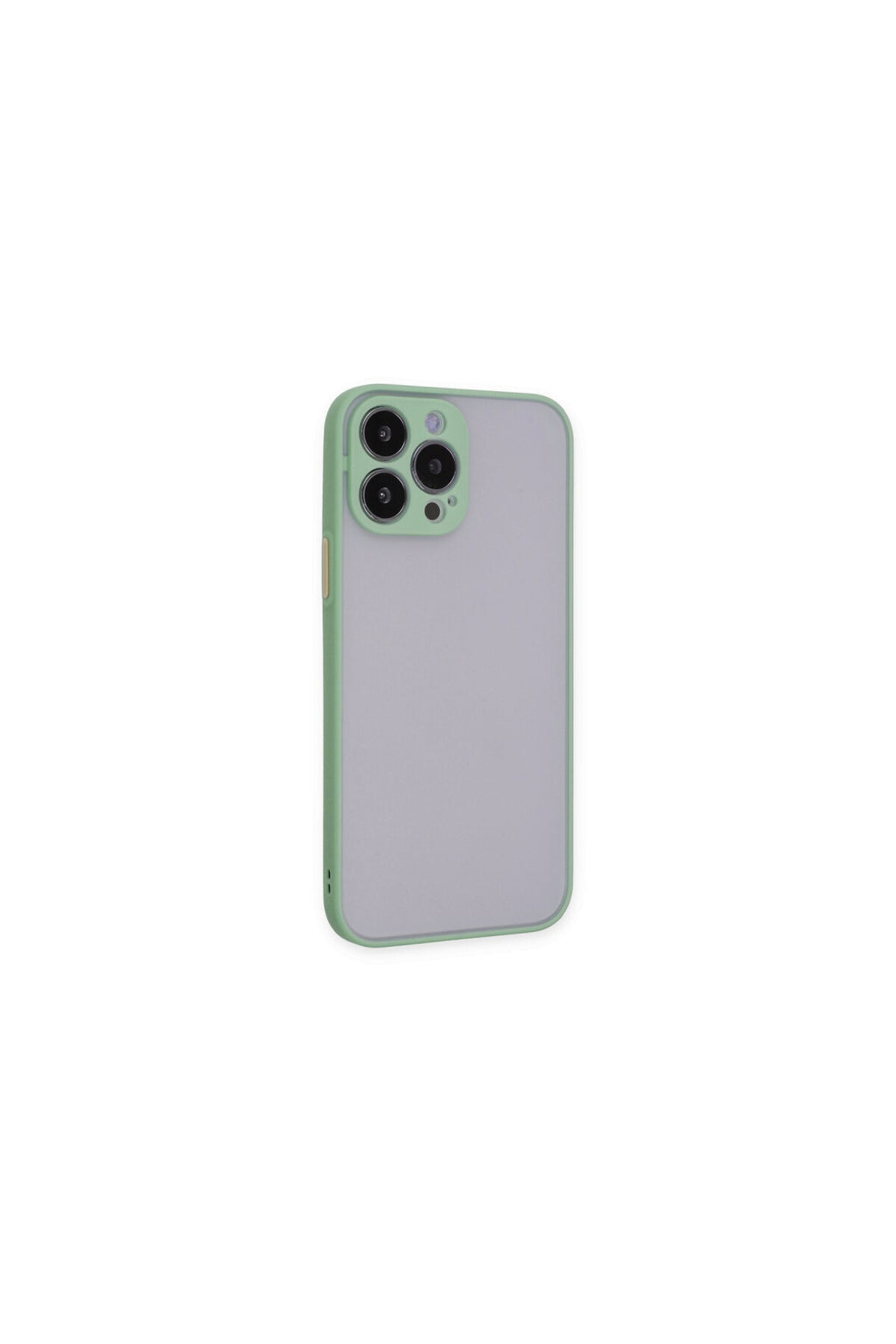 Apple iPhone 15 Pro Max Uyumlu Kılıf Montreal Silikon Kapak - Açık Yeşil
