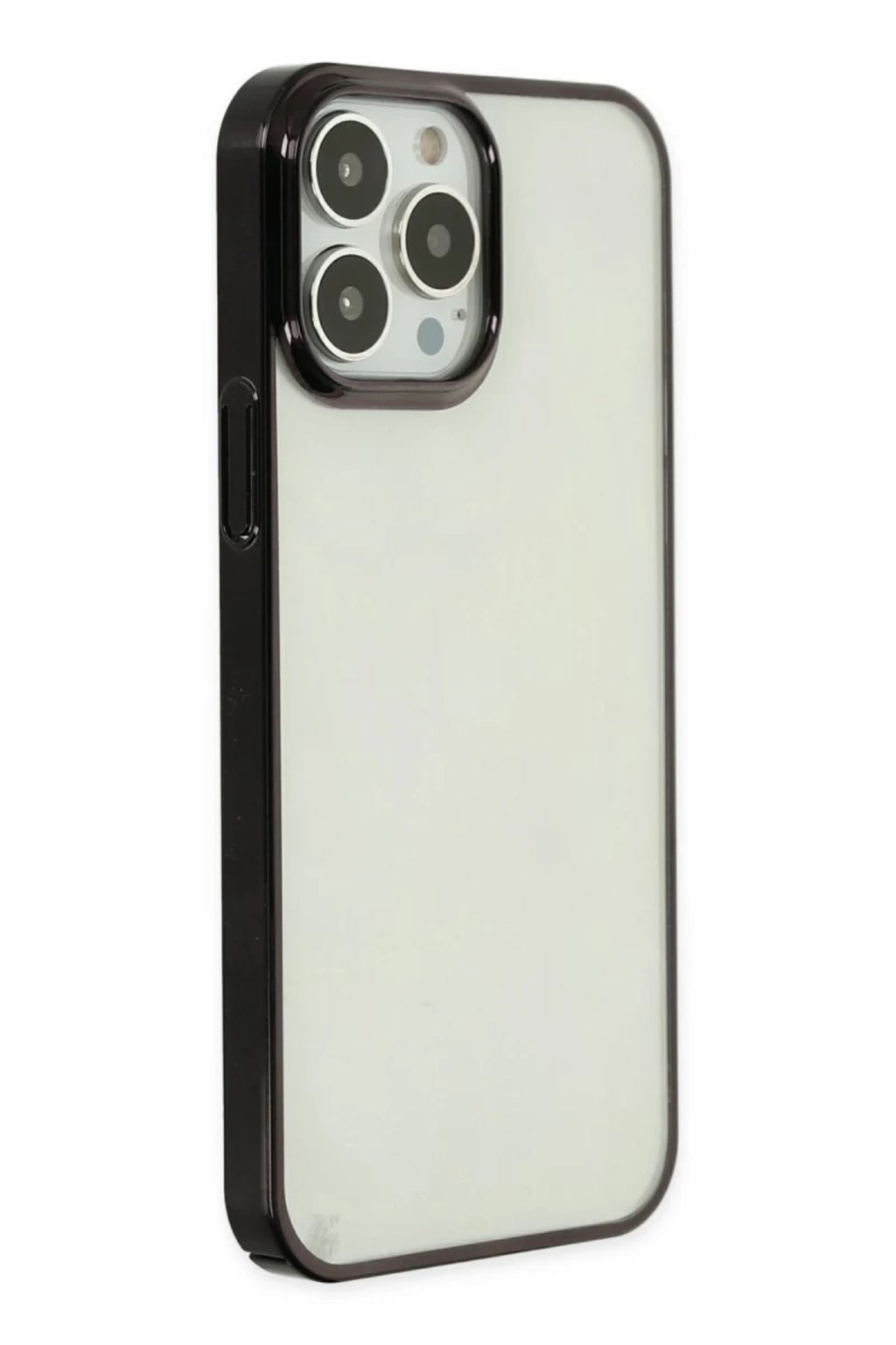 Apple iPhone 14 Pro Max Uyumlu Kılıf Element Silikon - Siyah