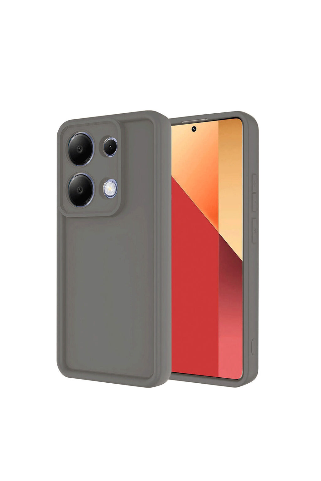 Xiaomi Redmi Note 13 Pro 4G Uyumlu Kılıf Viera Silikon - Gri