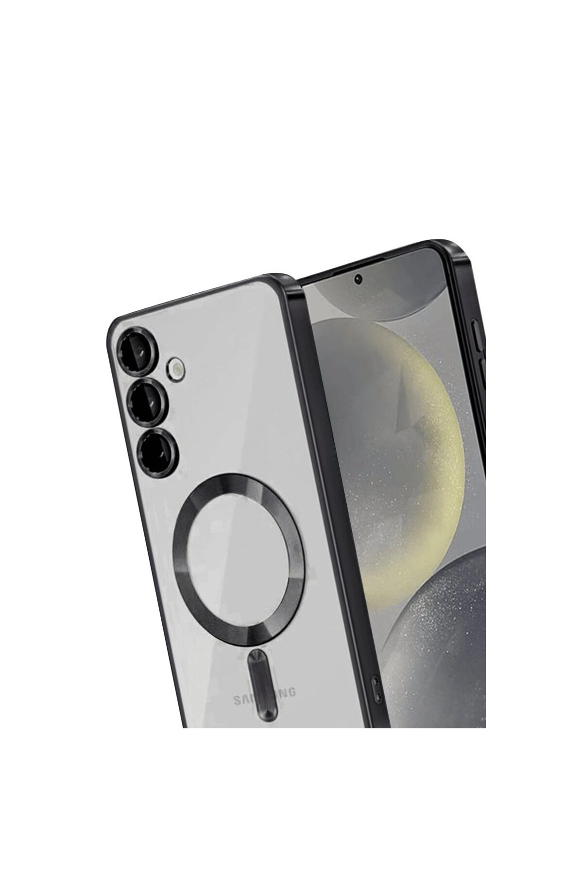 Samsung Galaxy A35 5G Uyumlu Kross Magneticsafe Kapak - Siyah