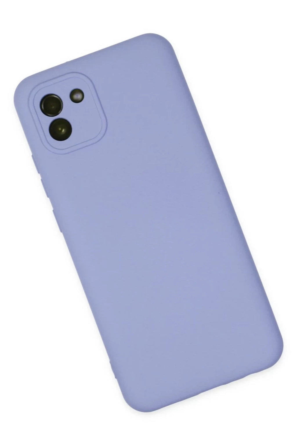 Samsung Galaxy A03 Uyumlu Kılıf Nano içi Kadife Silikon - Lila