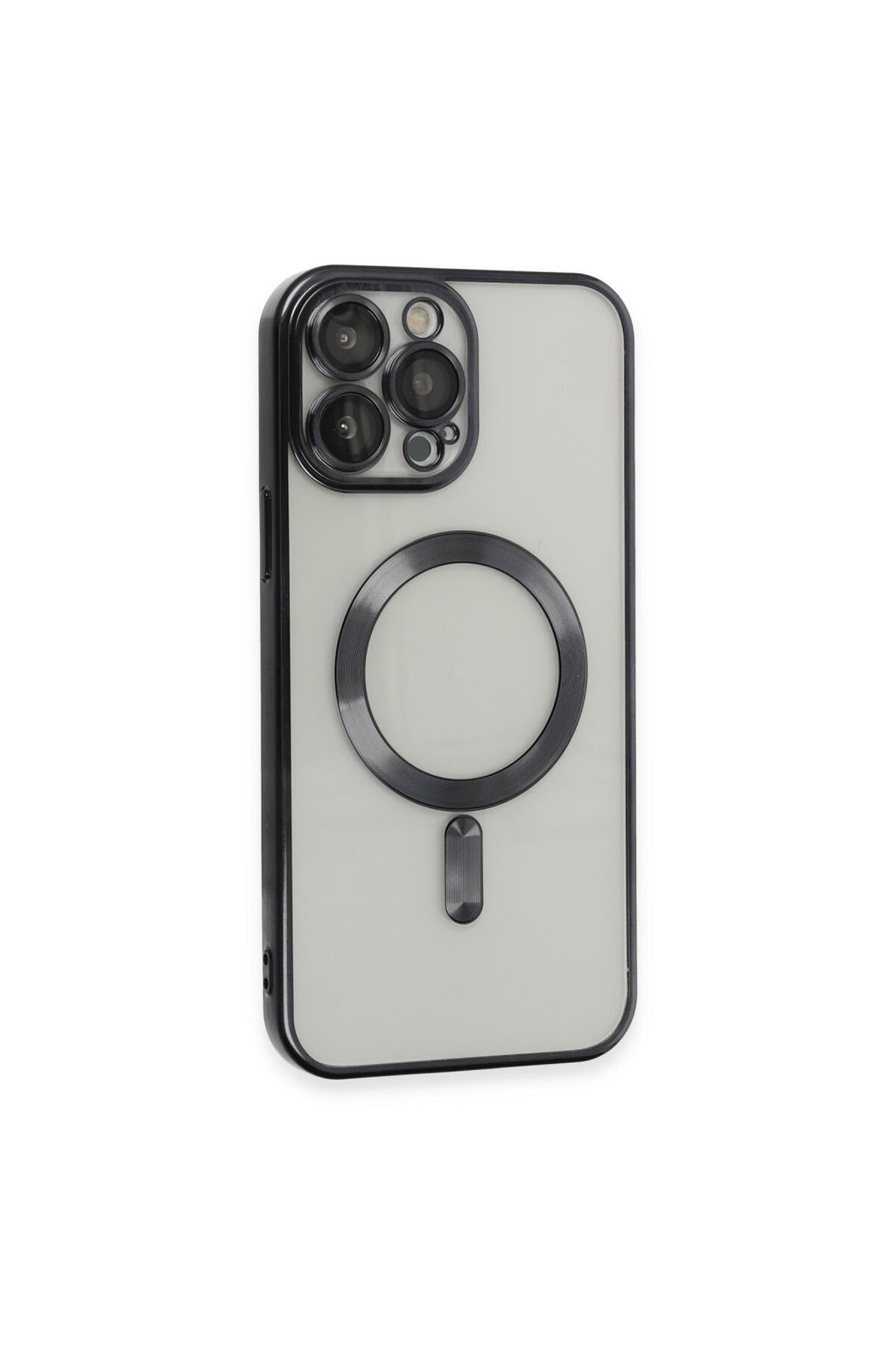 Apple iPhone 15 Pro Uyumlu Kılıf Kross Magneticsafe Kapak - Siyah