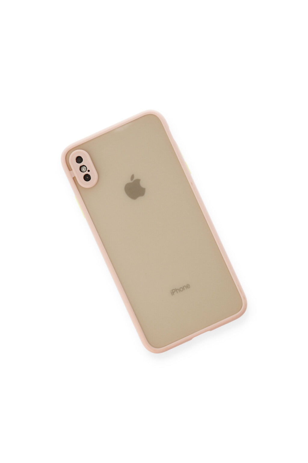Apple iPhone XS Max Uyumlu Kılıf Montreal Silikon Kapak - Pembe