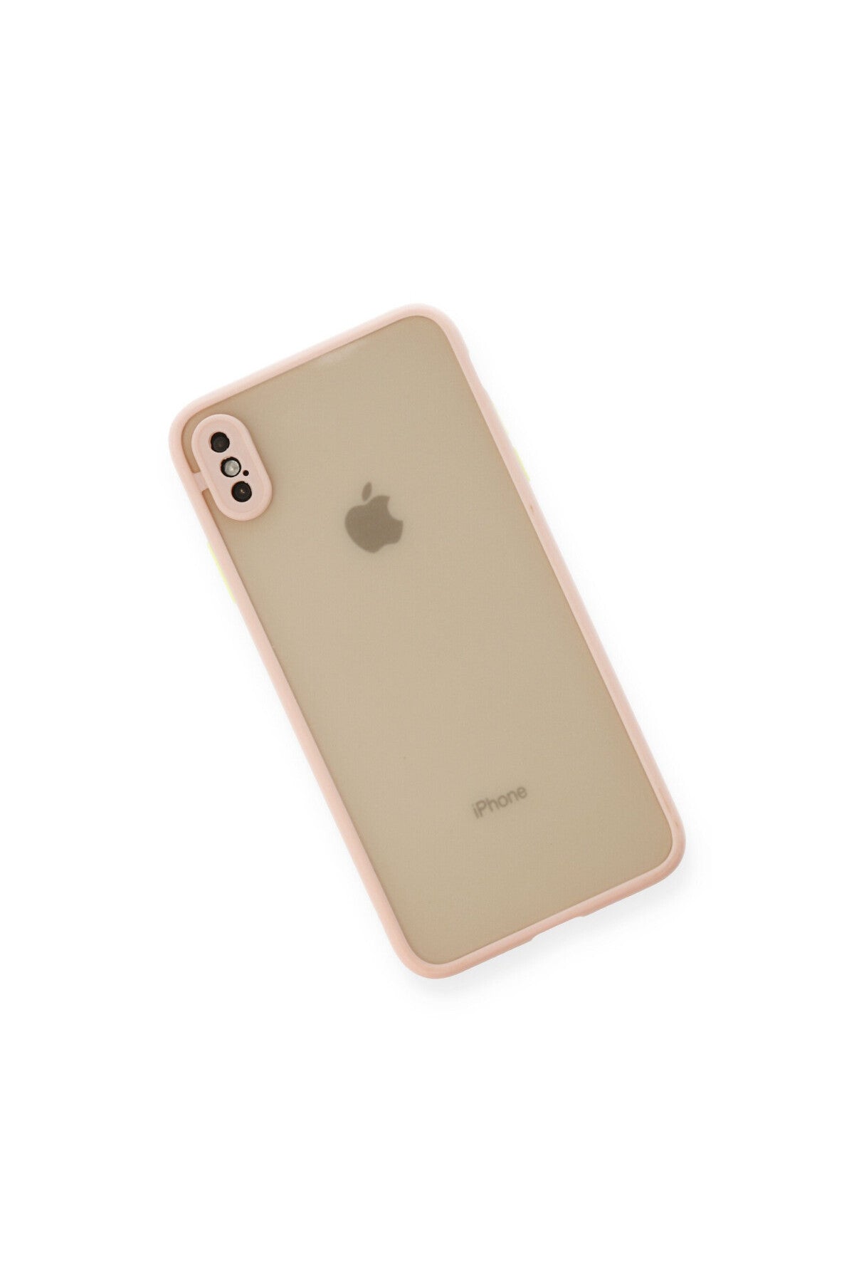 Apple iPhone XS Max Uyumlu Kılıf Montreal Silikon Kapak - Pembe