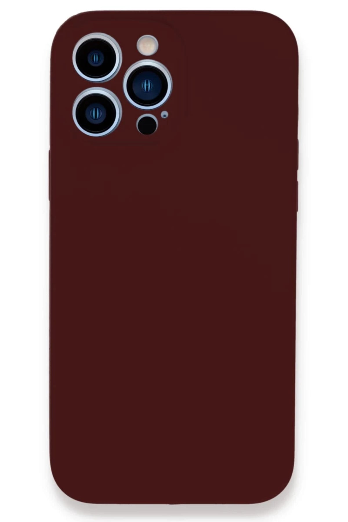 Apple iPhone 13 Pro Max Uyumlu Kılıf Lansman Legant Silikon - Bordo