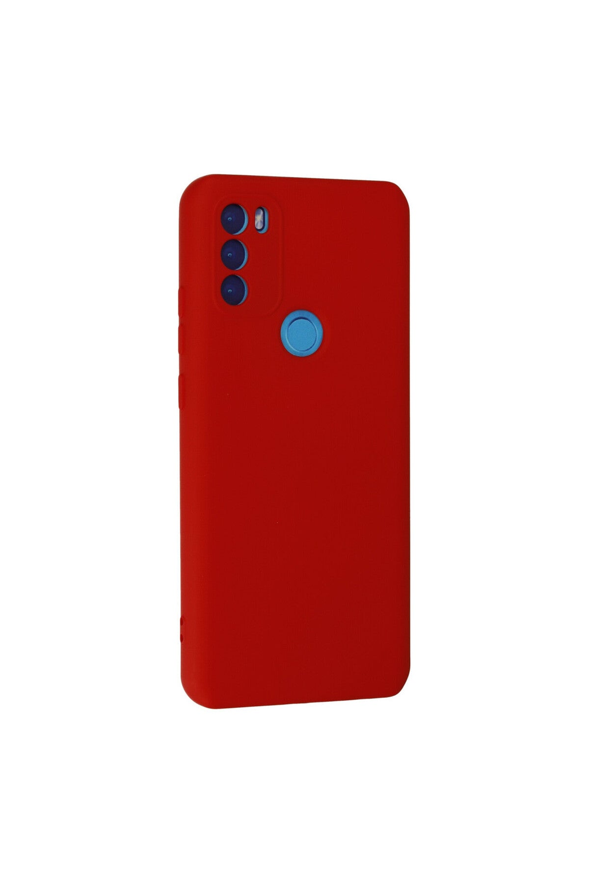 General Mobile GM 21 Plus Kılıf Nano içi Kadife Silikon - Kırmızı