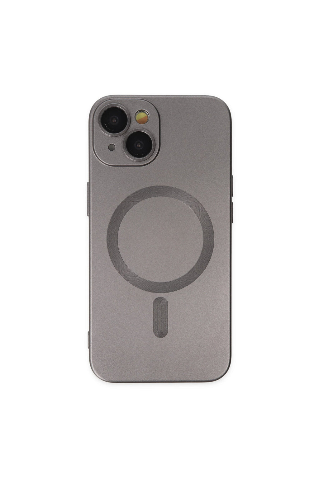 Apple iPhone 14 Plus Uyumlu Kılıf Moshi Lens Magneticsafe Silikon - Füme