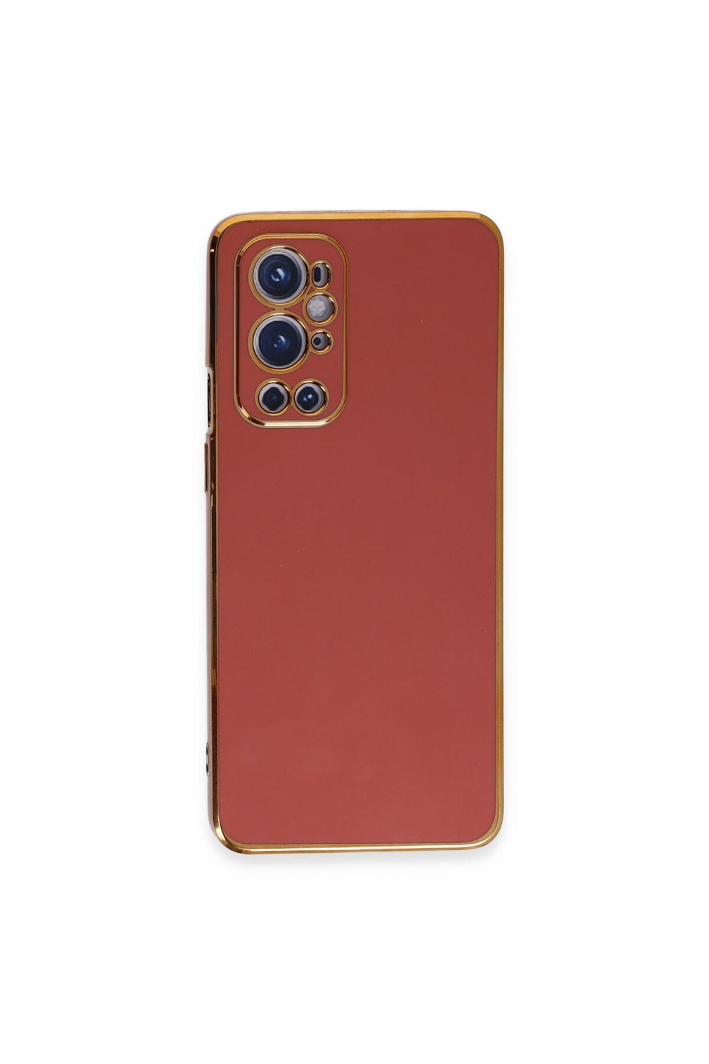 One Plus 9 Pro Kılıf Volet Silikon - Kırmızı