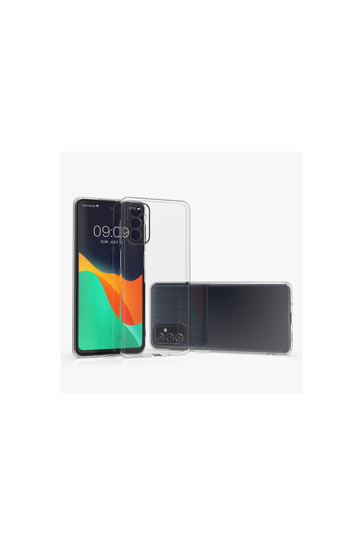 Samsung Galaxy M52 5G Uyumlu Kılıf Lüx Şeffaf Silikon