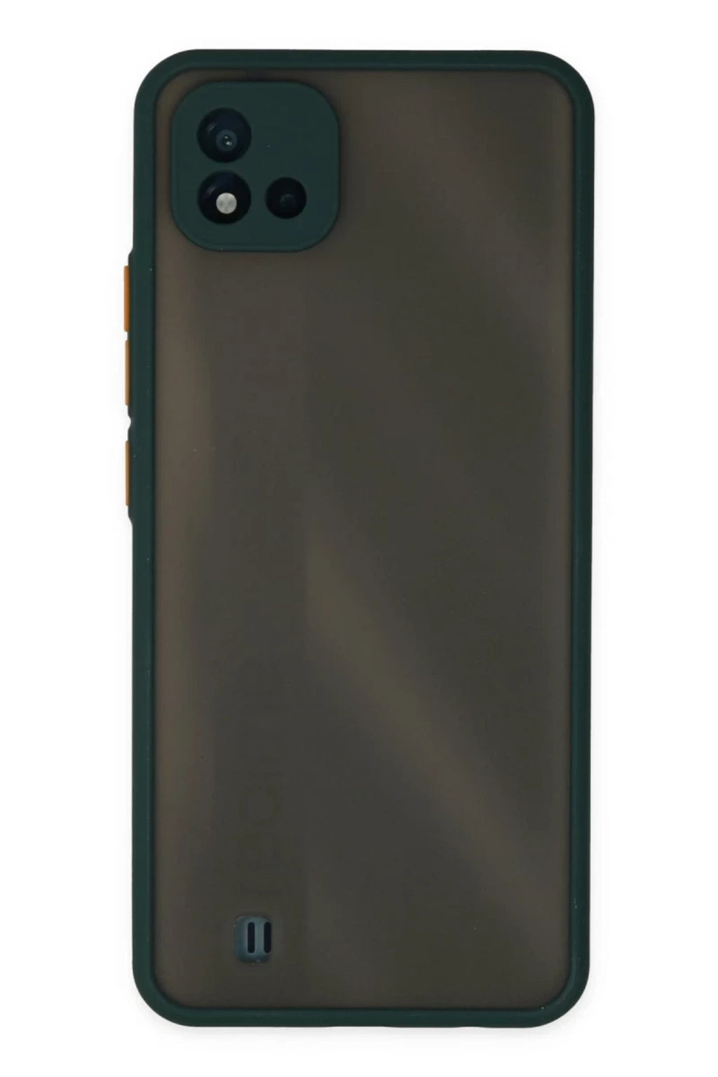 Realme C11 2021 Uyumlu Kılıf Montreal Silikon Kapak - Yeşil