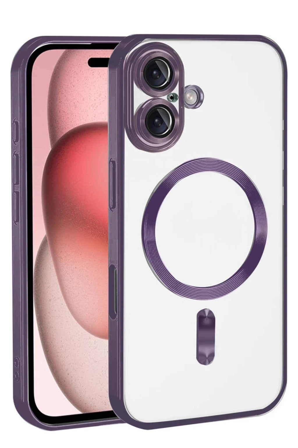 Apple iPhone 17 Uyumlu Kross Magneticsafe Kapak - Mor