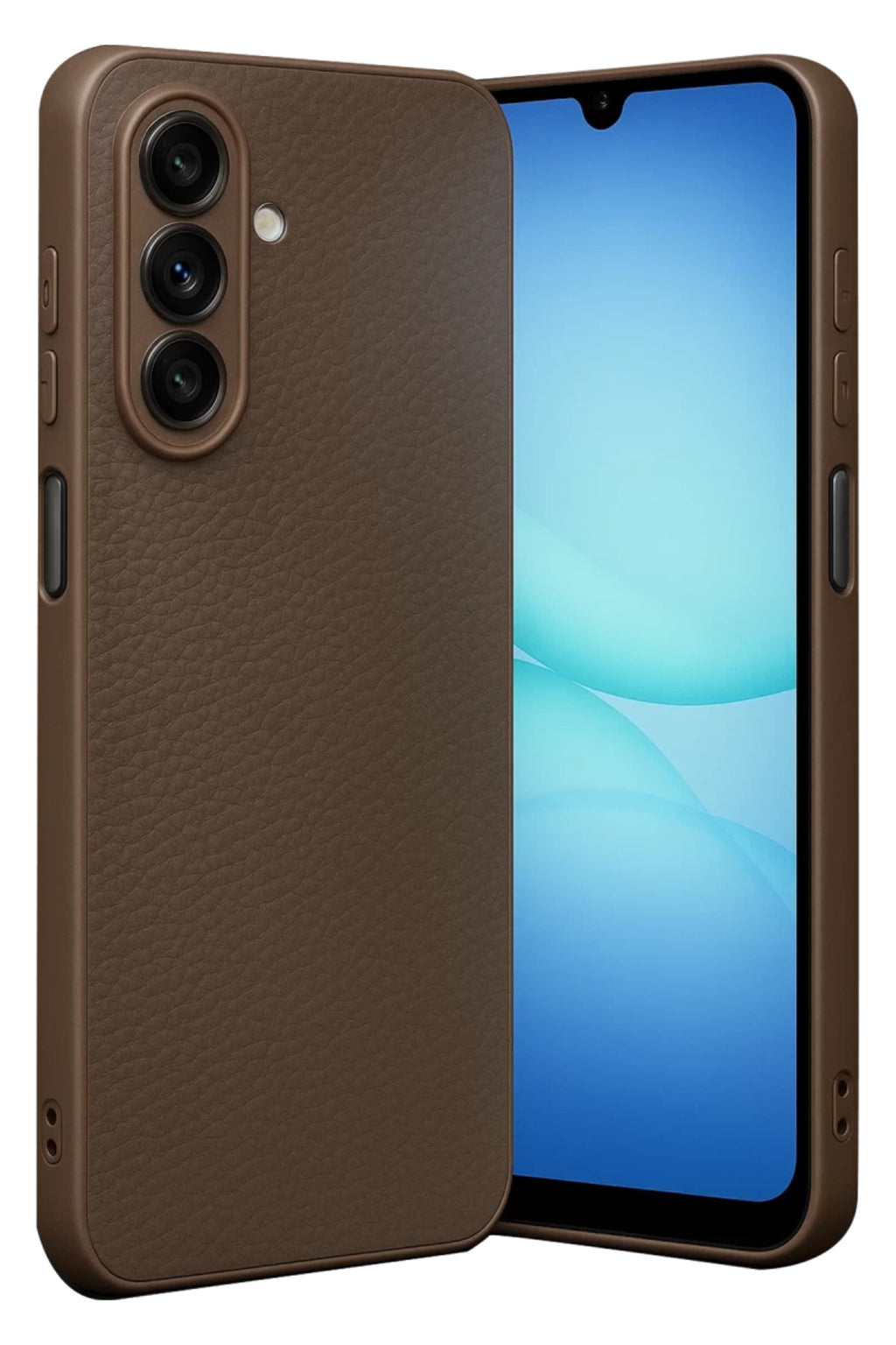 Samsung Galaxy A17 5G Uyumlu Thermax Silikon Kılıf - Kahverengi