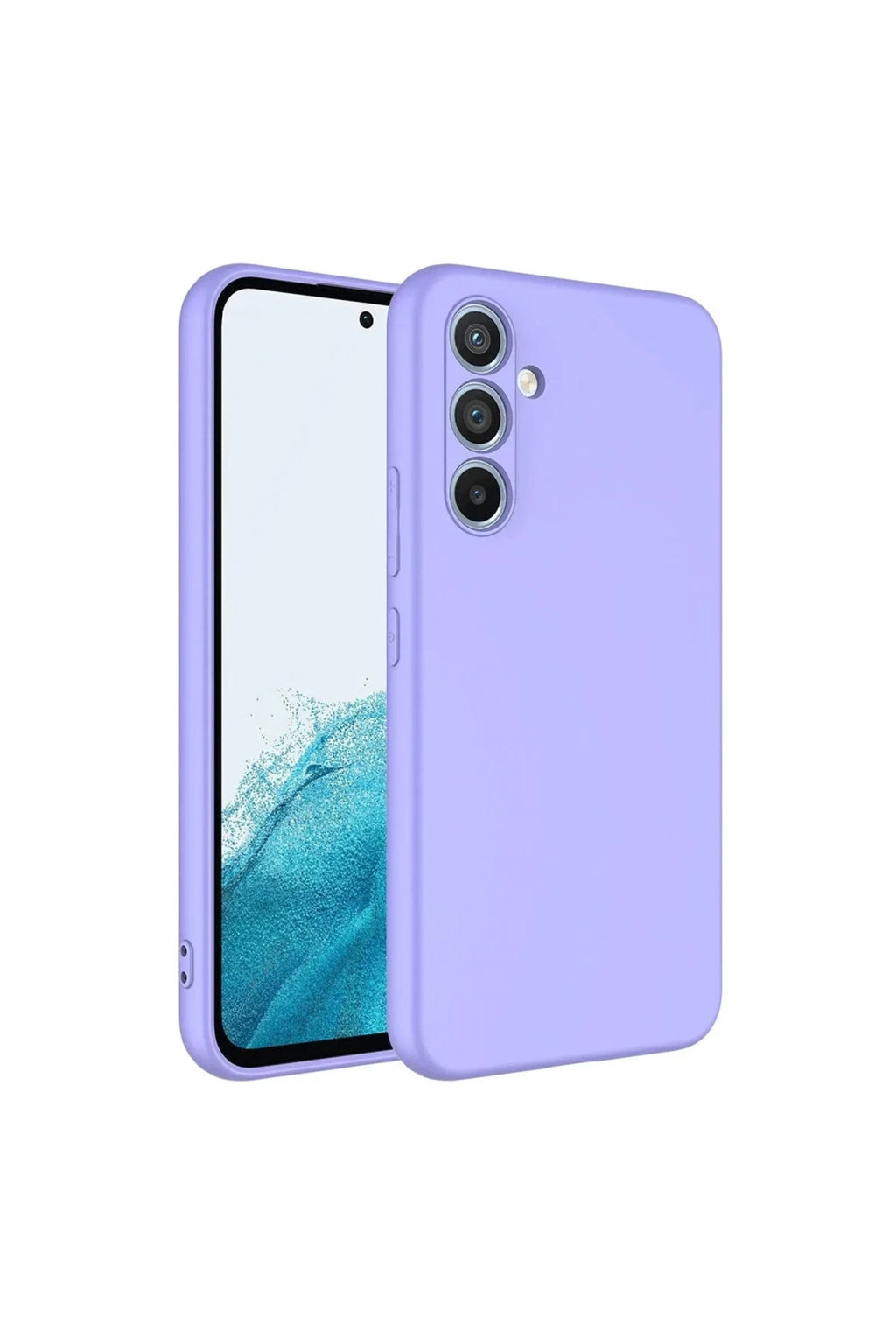Samsung Galaxy A16 5G Uyumlu Kılıf First Silikon - Lila