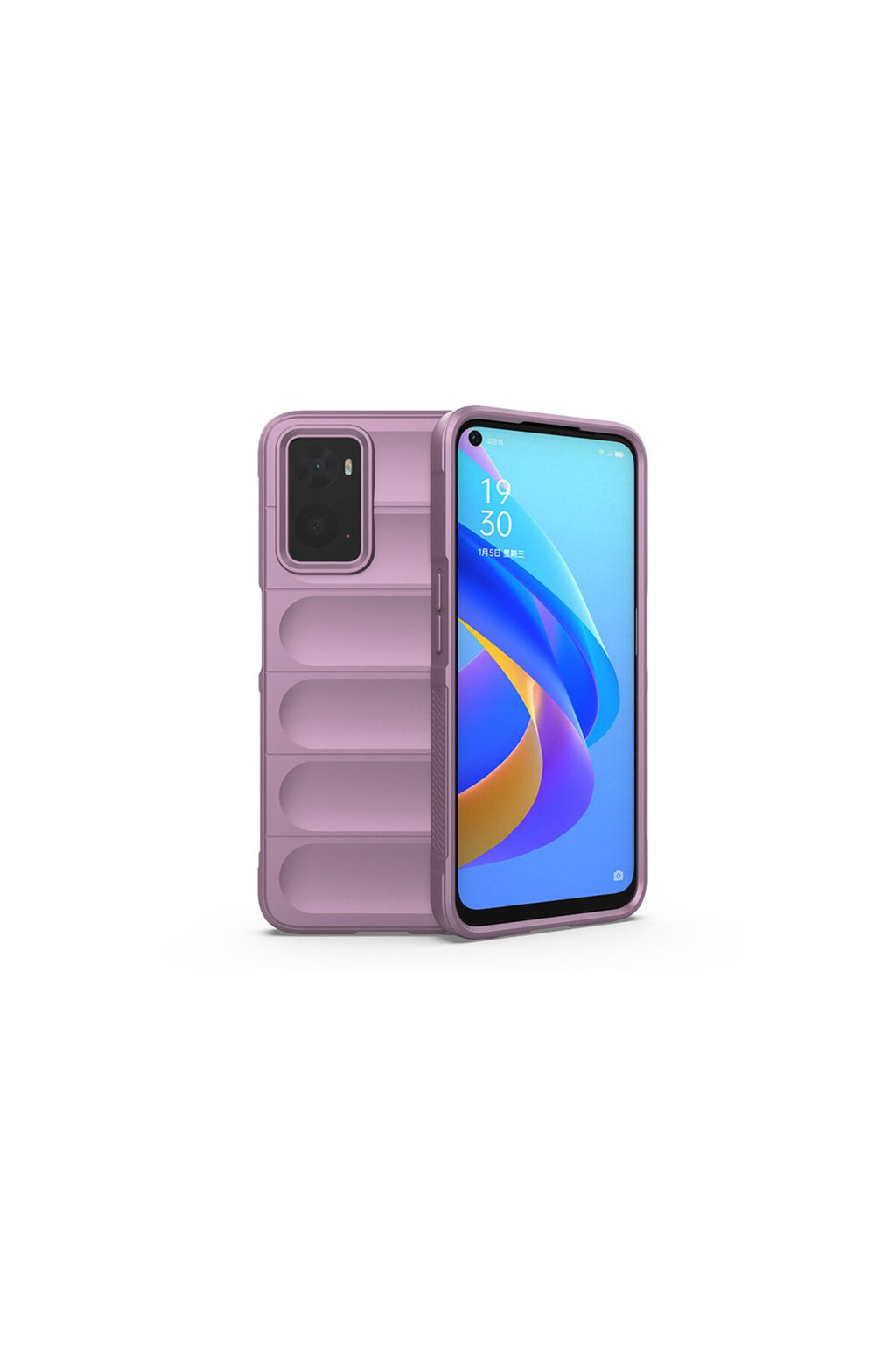 Realme 9i 4G Uyumlu Kılıf Optimum Silikon - Mor