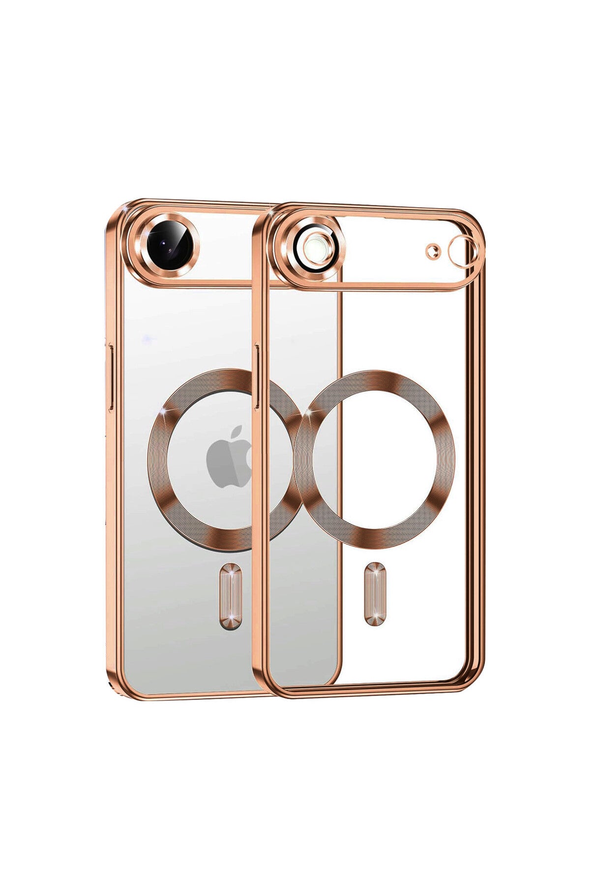 Apple iPhone 17 Air Uyumlu Kross Magneticsafe Kapak - Turuncu