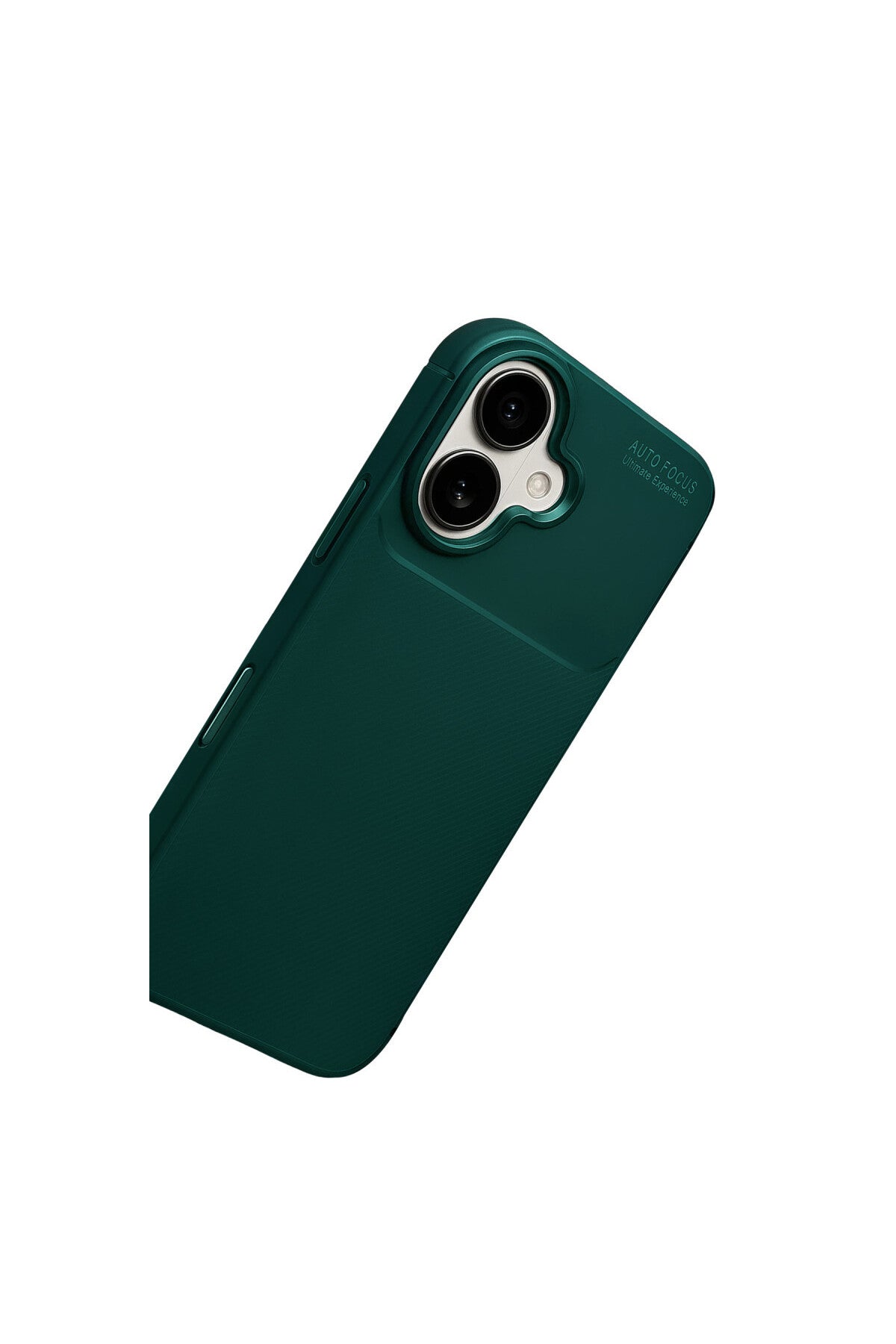 Apple iPhone 17 Uyumlu Auto Focus Karbon Kapak - Koyu Yeşil