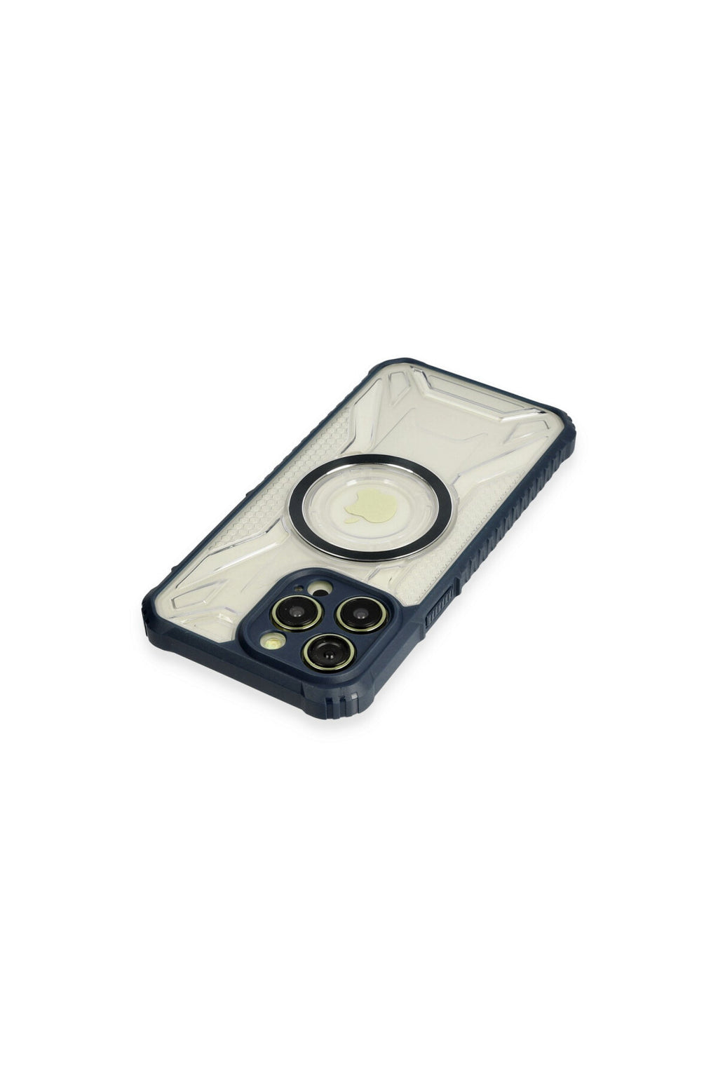 Apple iPhone 14 Pro Uyumlu Kılıf Prag Magneticsafe Kapak - Lacivert