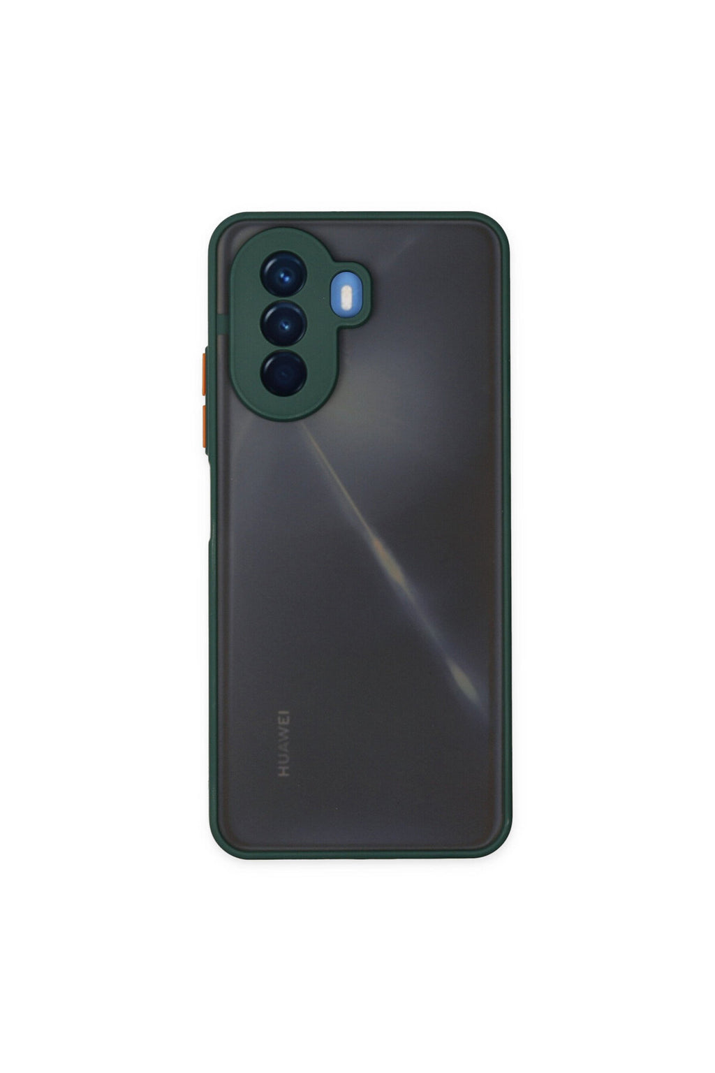 Huawei Nova Y70 Uyumlu Kılıf Montreal Silikon Kapak - Yeşil