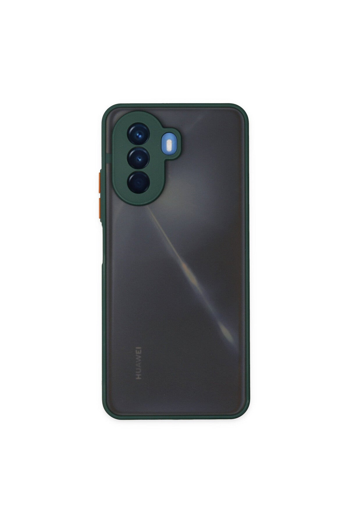 Huawei Nova Y70 Uyumlu Kılıf Montreal Silikon Kapak - Yeşil