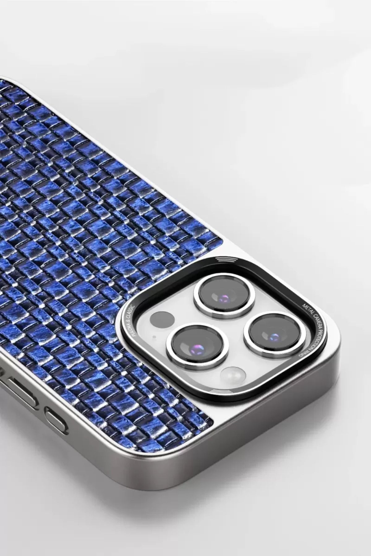 Venco Apple iPhone 14 Pro Uyumlu Brand Kapak - Gümüş