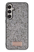 Onegif Samsung Galaxy A05S Uyumlu Bright Simli Kapak - Gümüş