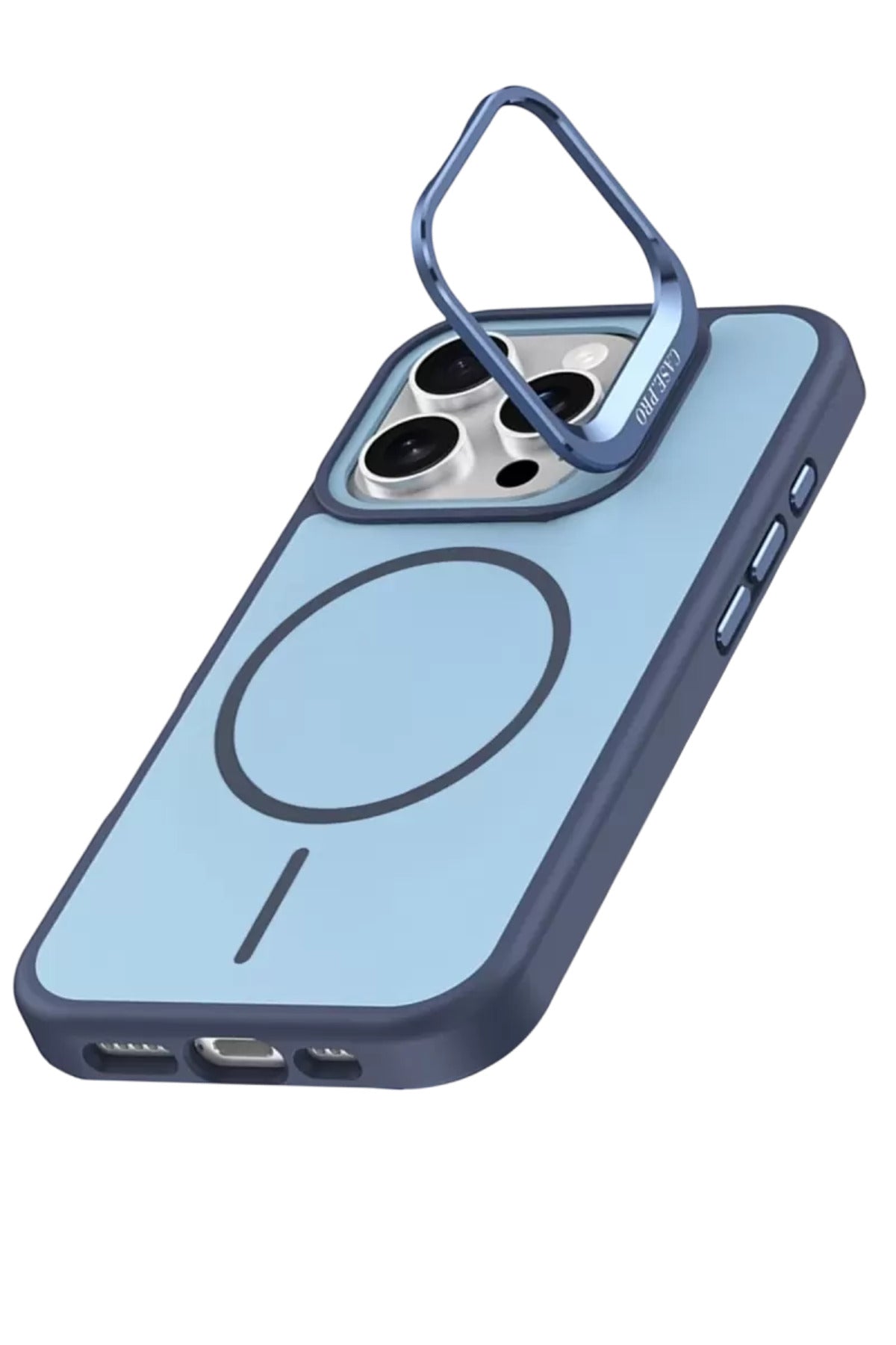 Joko Apple iPhone 16 Pro Max Uyumlu Flexa Magsafe Kapak - Mavi