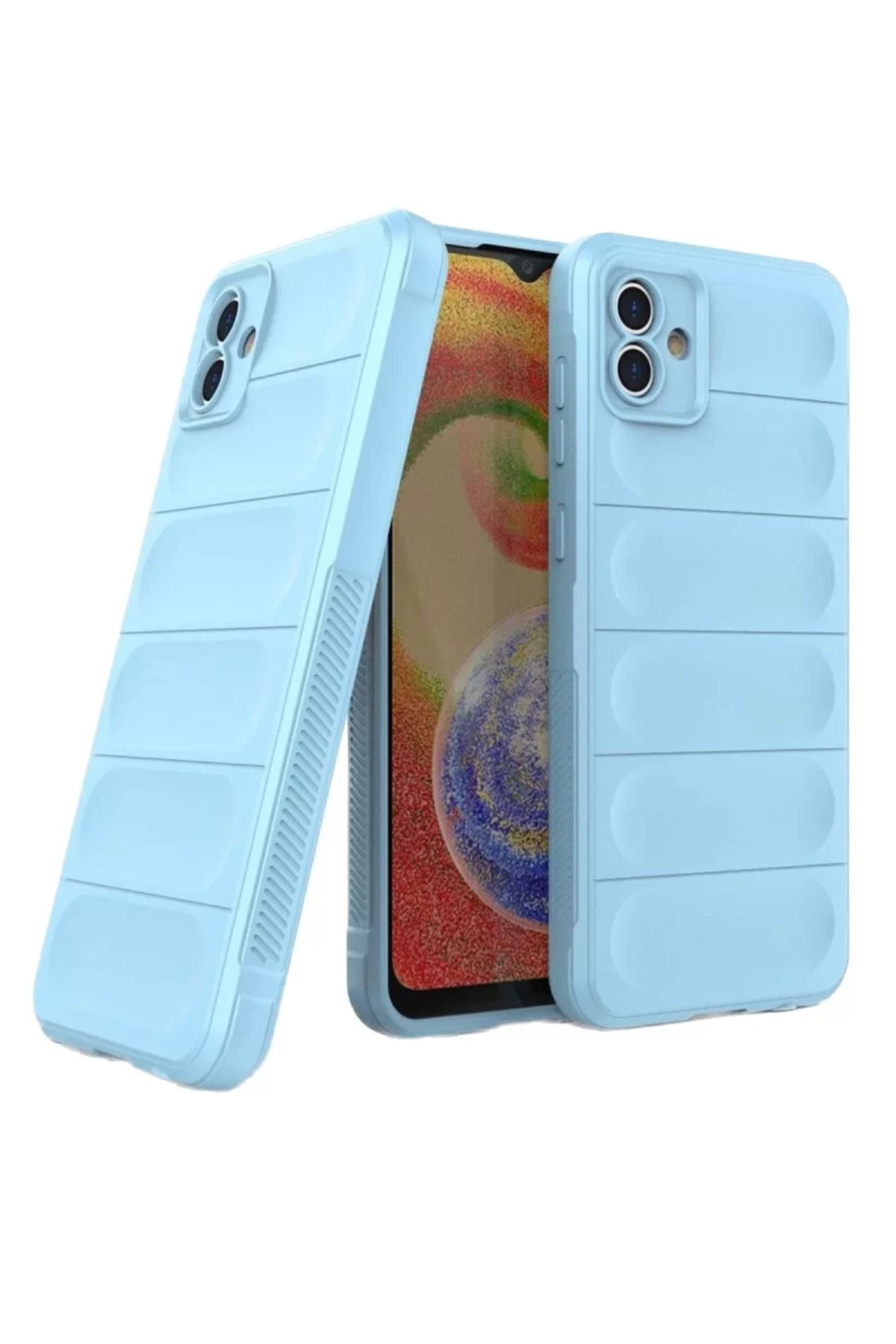 Samsung Galaxy A05 Uyumlu Kılıf Optimum Silikon - Sky Blue