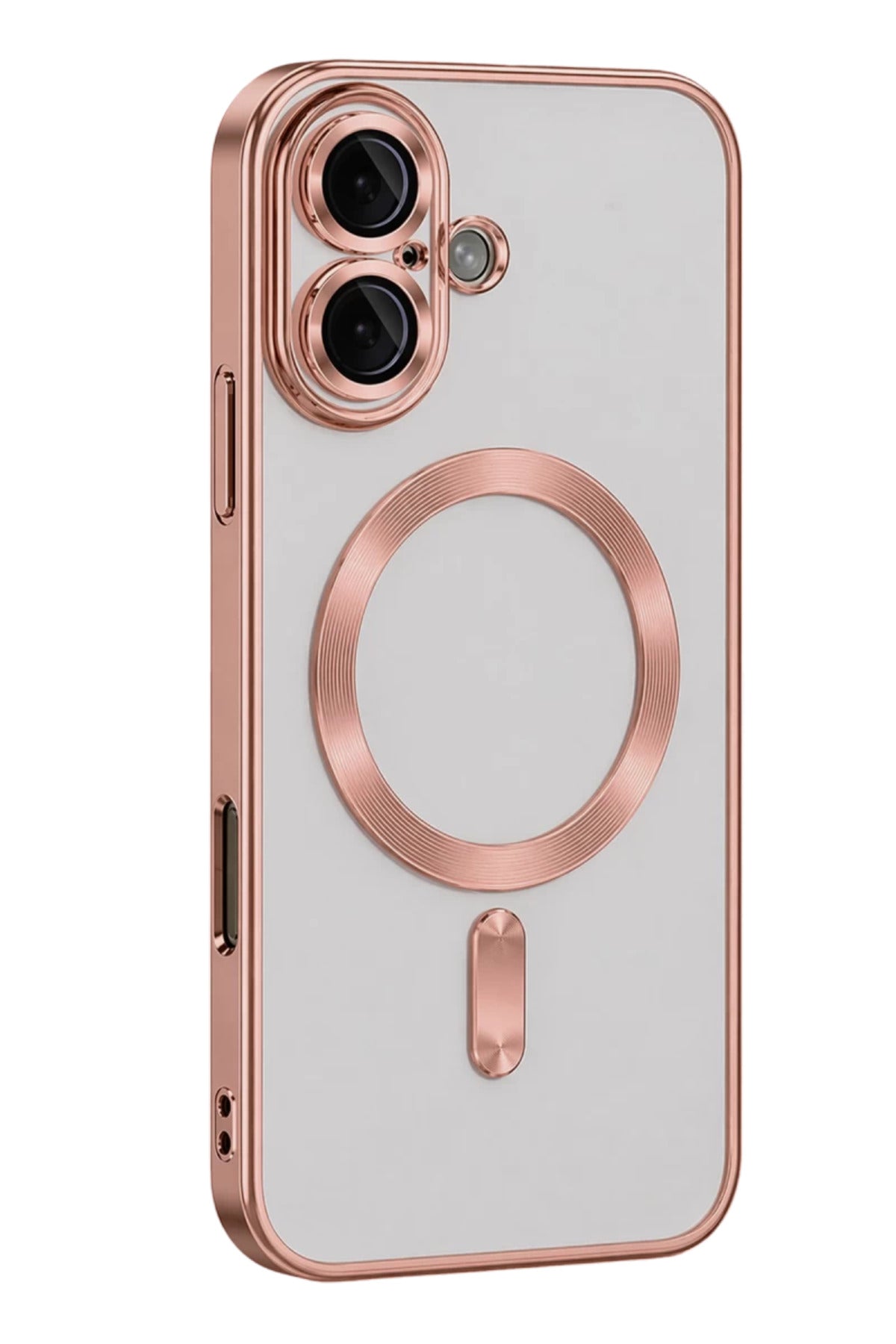 Apple iPhone 16 Uyumlu Kılıf Kross Magneticsafe Kapak - Rose