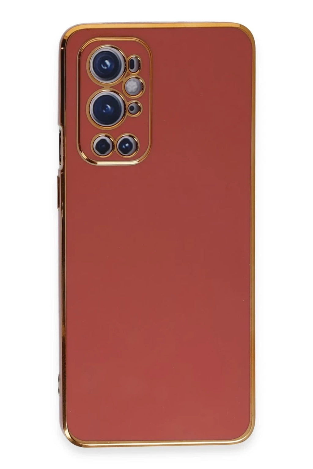 One Plus 9 Pro Kılıf Volet Silikon - Kırmızı