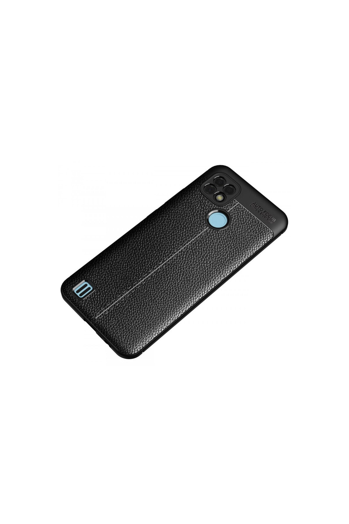 Realme C21 Uyumlu Kılıf Auto Focus Kapak - Siyah